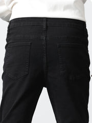 Manfinity Homme Men Cotton Slant Pocket Skinny Jeans