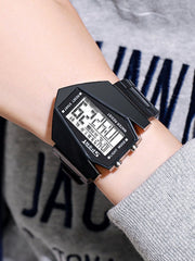 Men Multifunctional Digital Display Electronic Watch