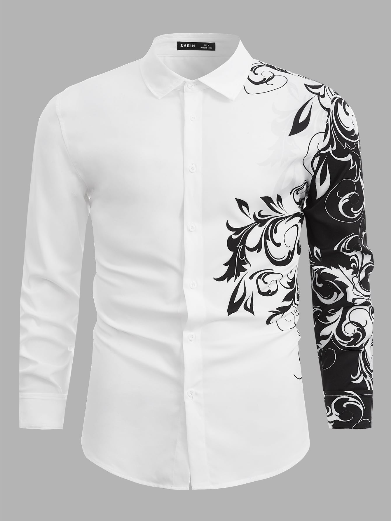 Manfinity LEGND Men Floral Print Shirt