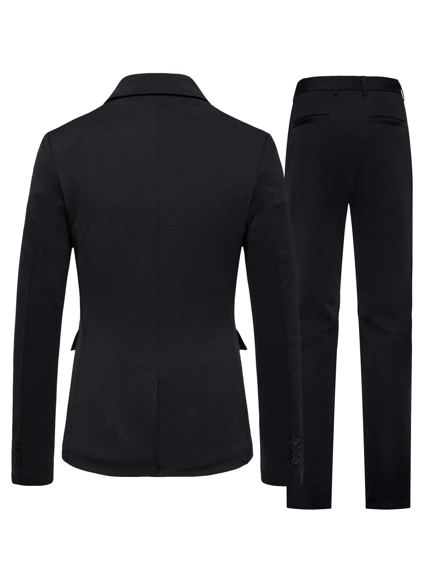 Manfinity Mode Men Single Button Blazer & Pants