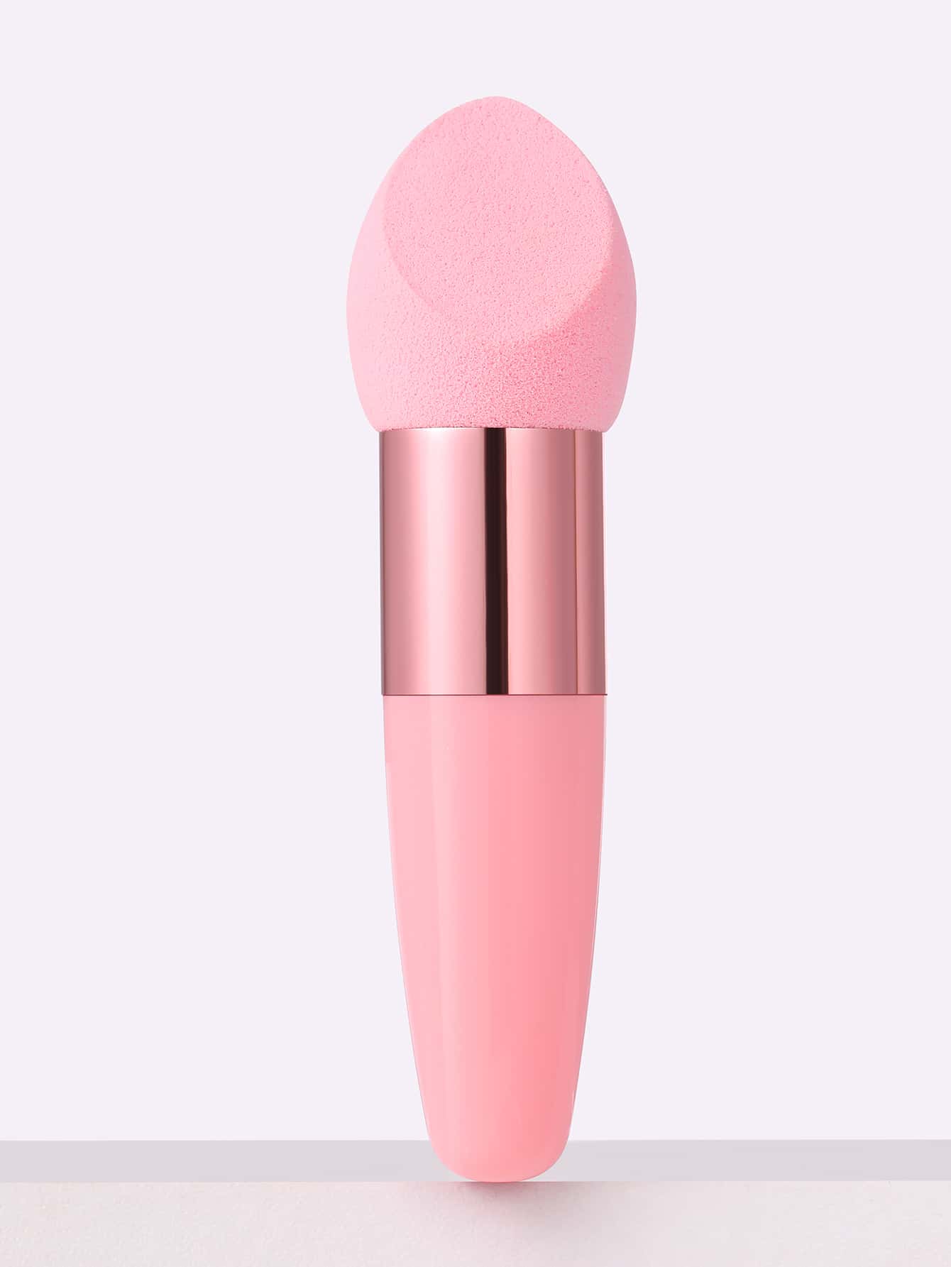 1pc Foundation Makeup Sponge Blender With Handle, Multifunctional Beauty Mixing Tool Cosmetic Puff Mushroom Cosmetics Egg Puff Make Up Sponge Brush