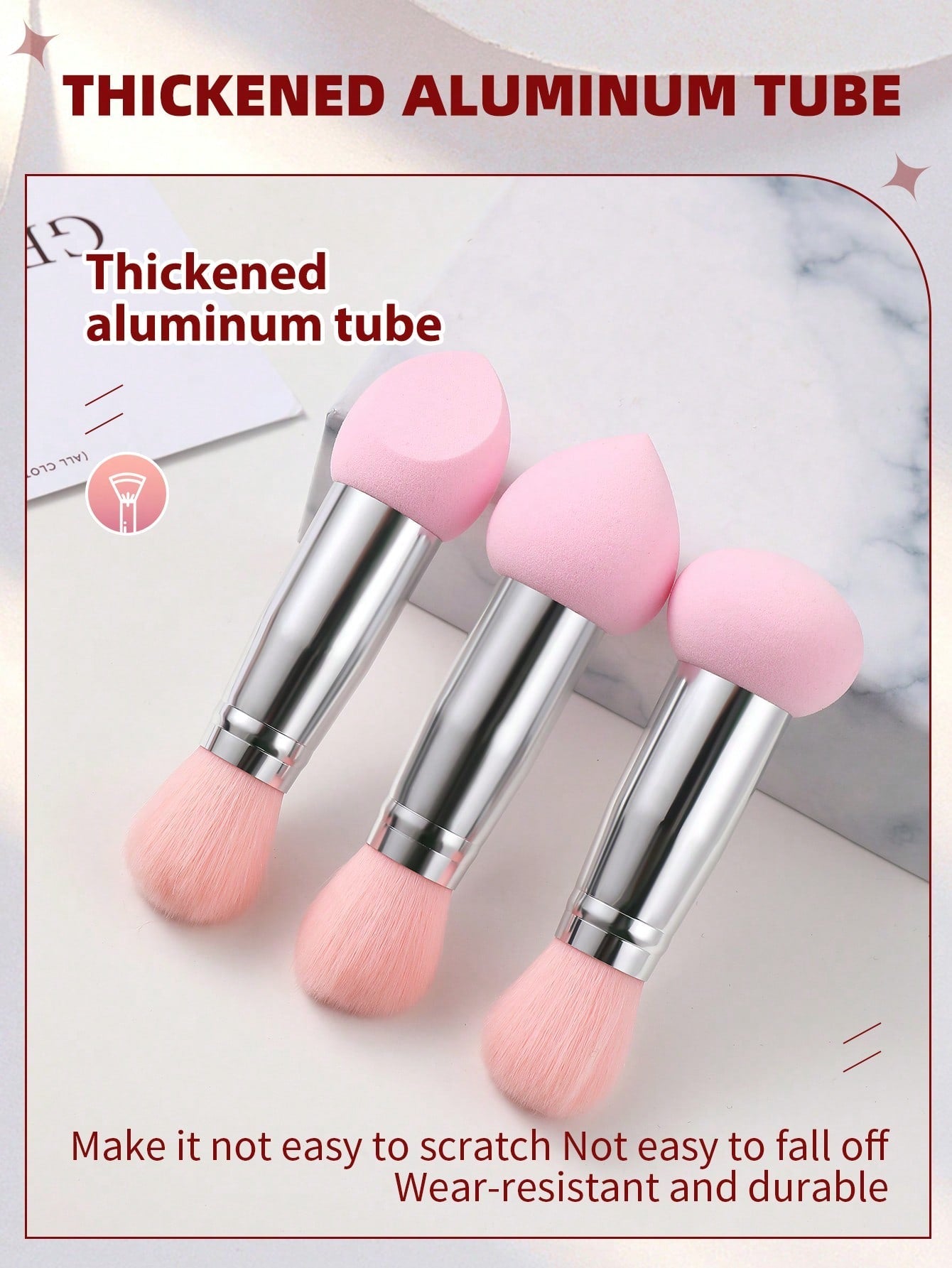 3pcs multi-function makeup tool Makeup brush sponge