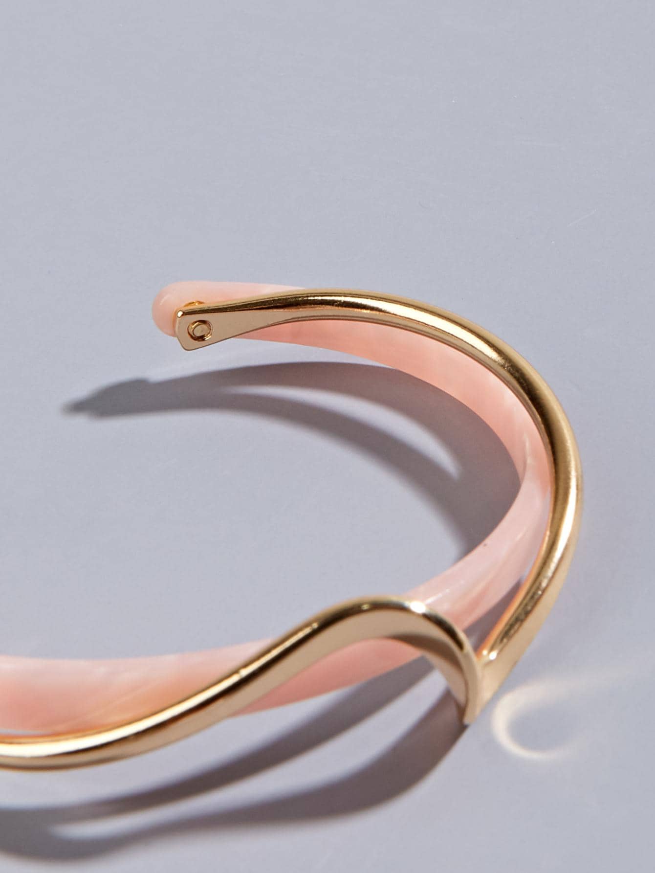 Structured Layered Cuff Bangle