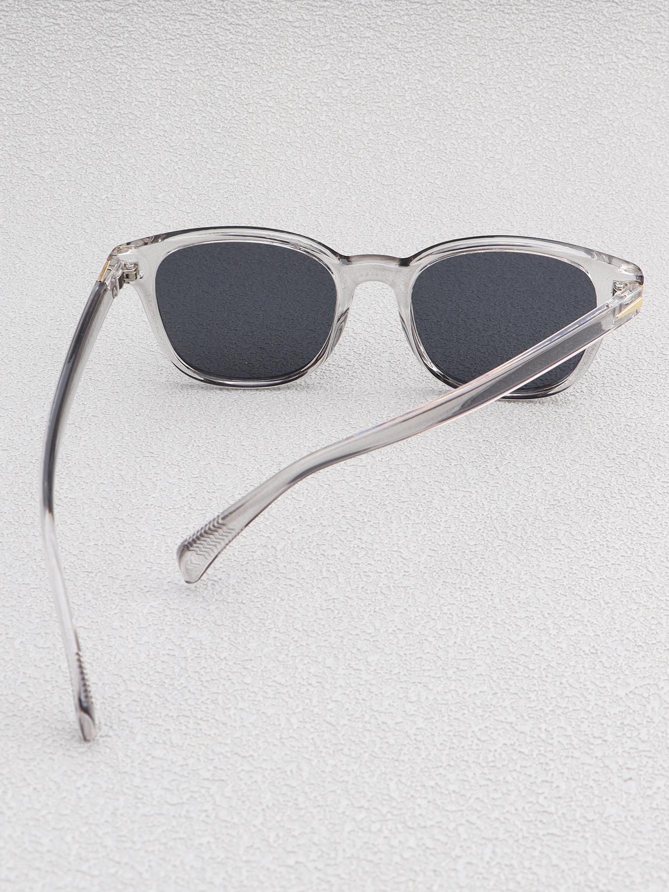 Casual Clear Frame Sunglasses UV Protection women's sunglasses