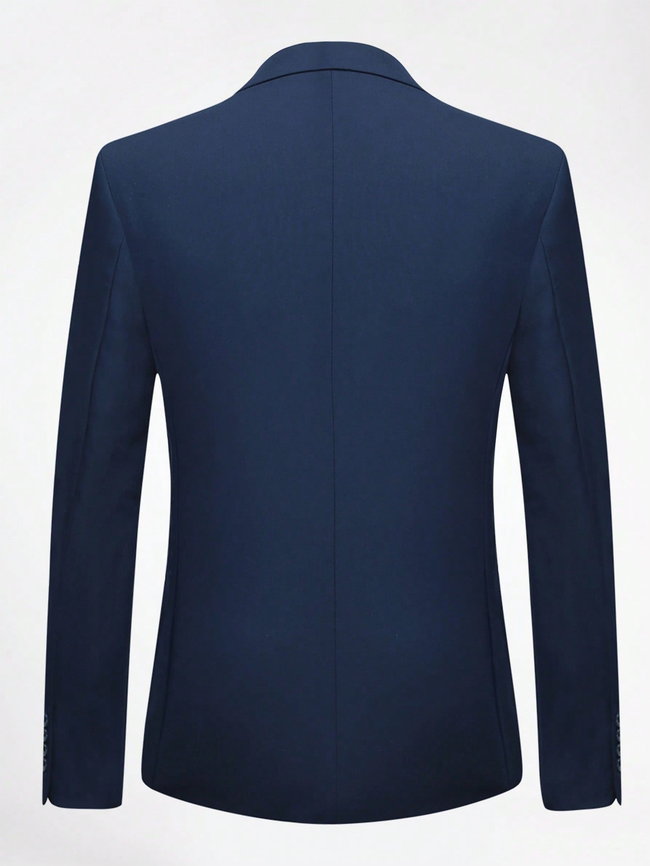 CLOUDSTYLE Men Single Button Blazer & Suit Pants