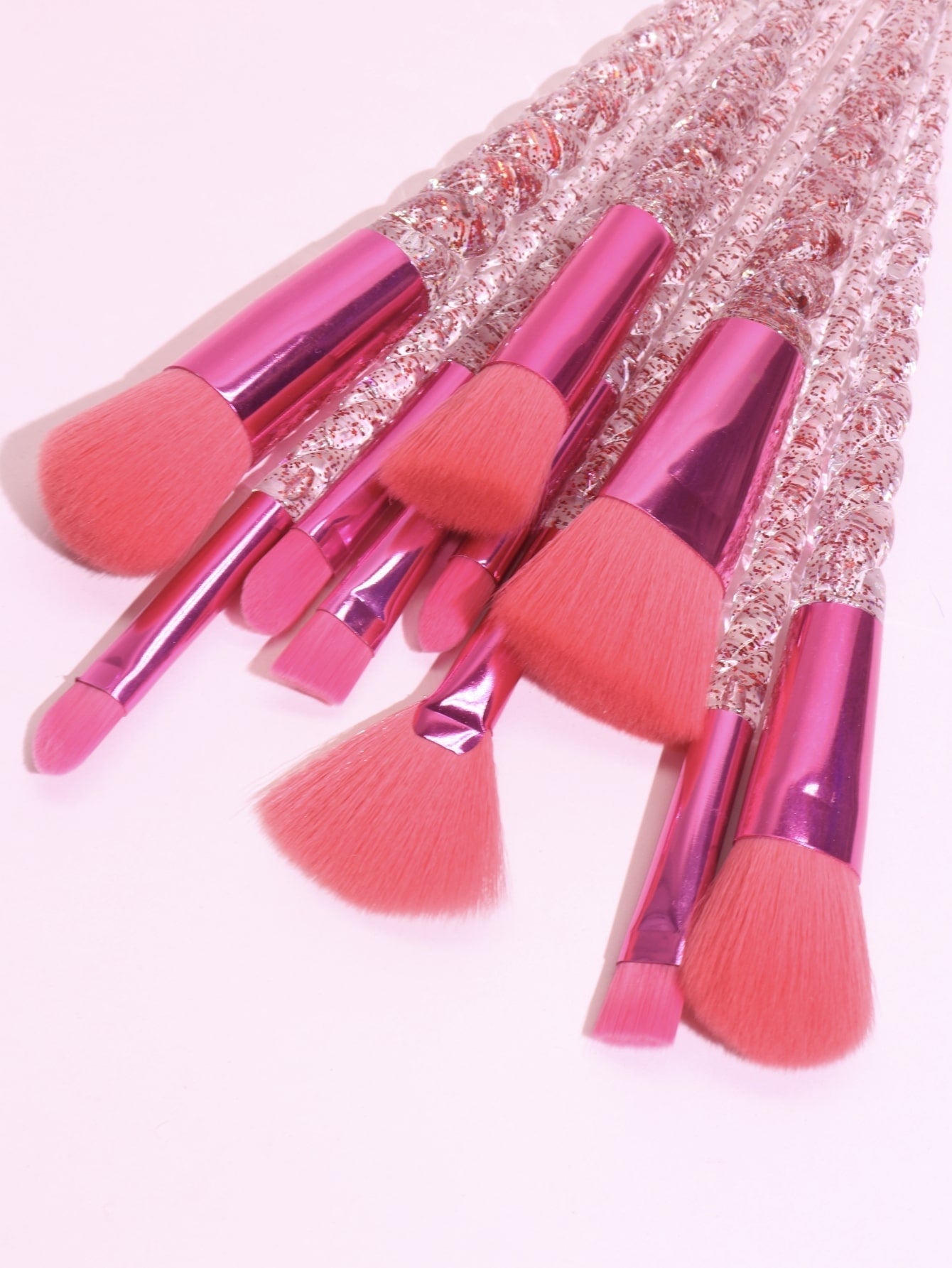 10Pcs Professional Makeup Brush Set, Soft Blush Brush, Powder Brush, Pink Eye Brush, Full Kit Of Beauty Tools Makeup Brushes Set, Black Friday