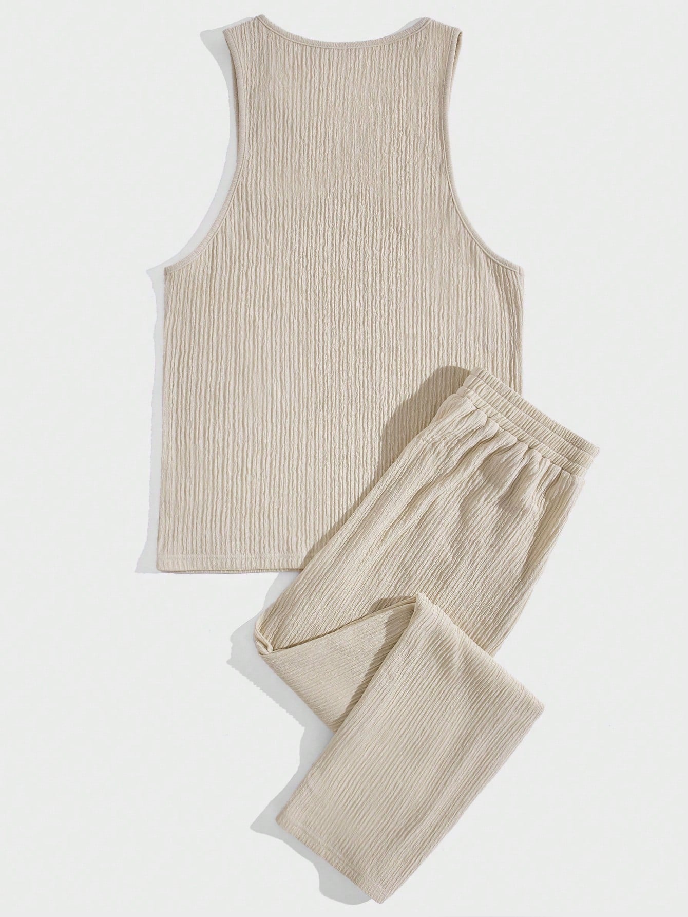 Manfinity Homme Men Solid Tank Top & Pants