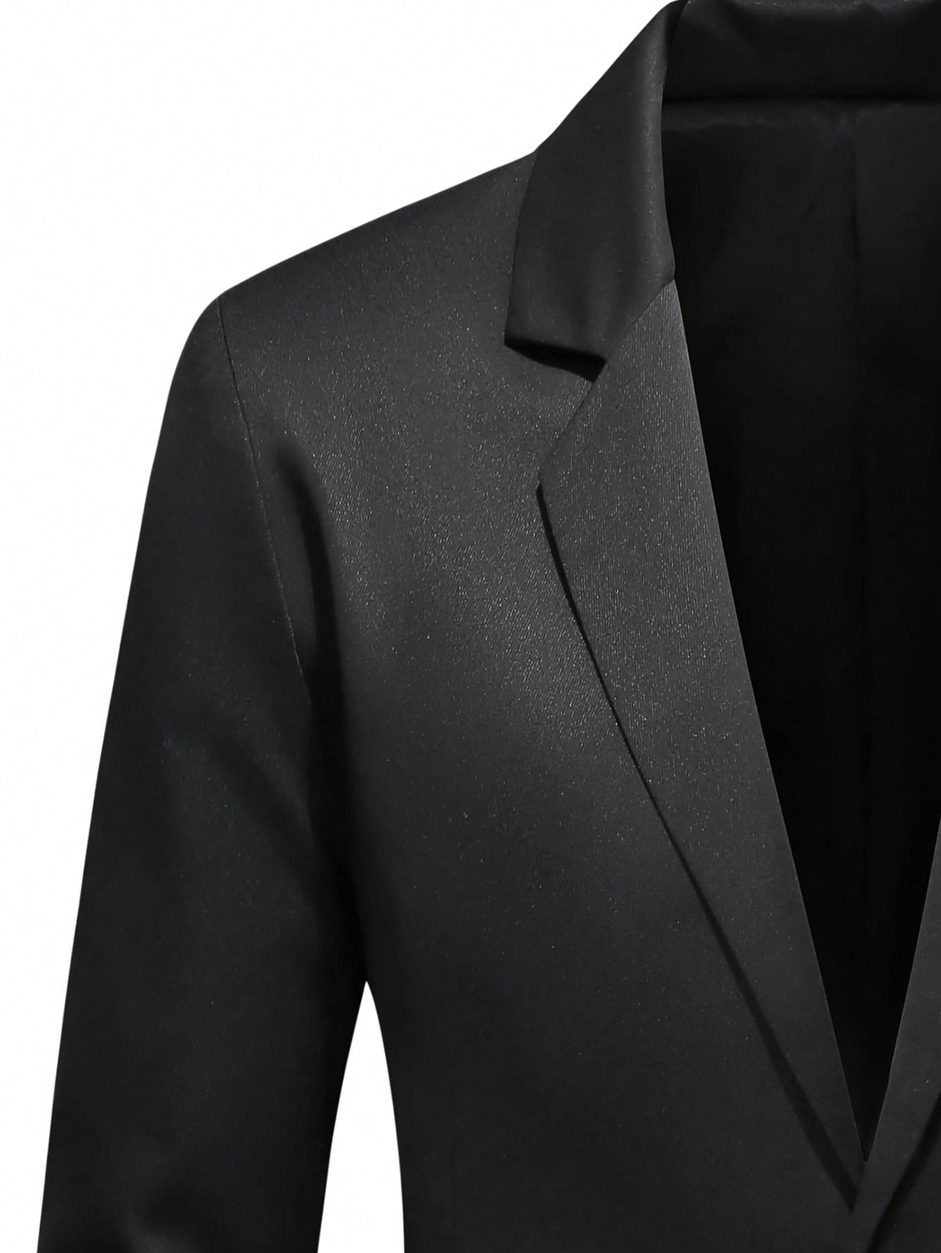 Manfinity Mode Men Single Breasted Blazer & Suit Pants