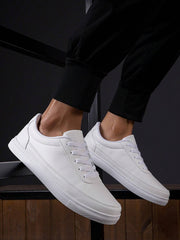 Outdoor Casual Unisex Solid Color Sneakers For Men