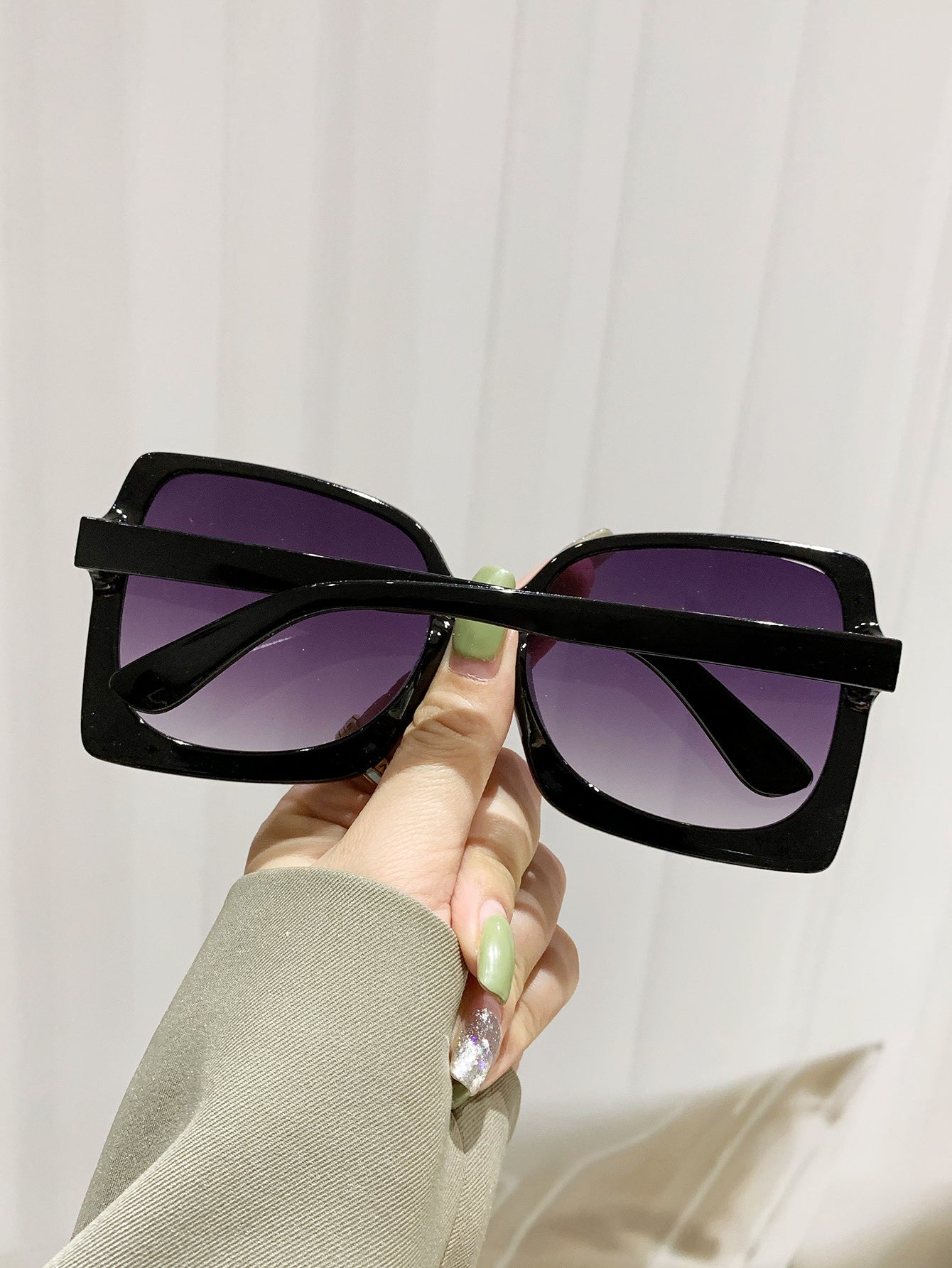 Vintage Irregular Shape Women's Oversized Sunglasses