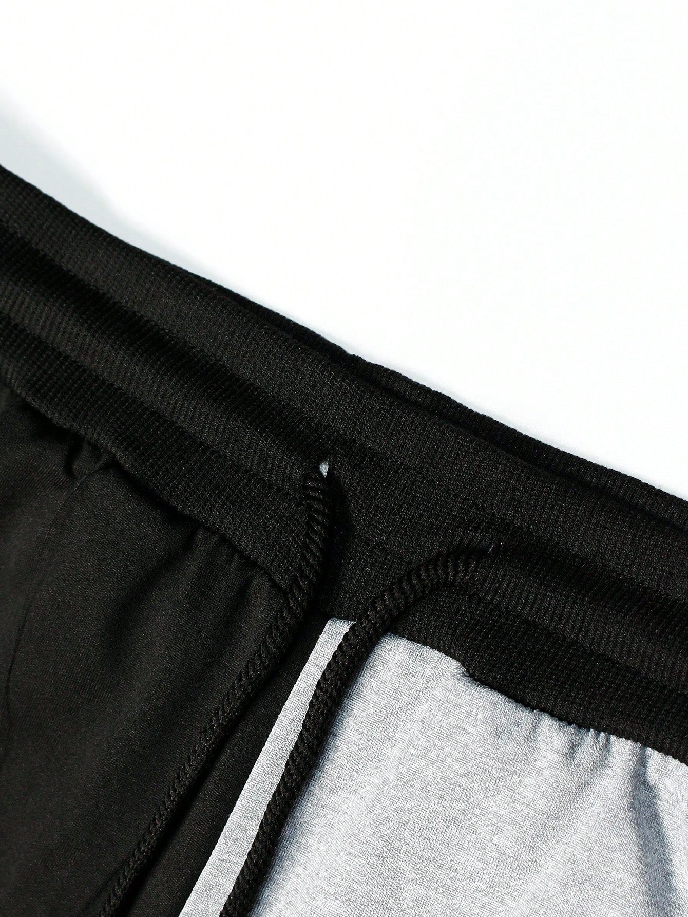 Manfinity Men Color Block Drawstring Hoodie & Sweatpants