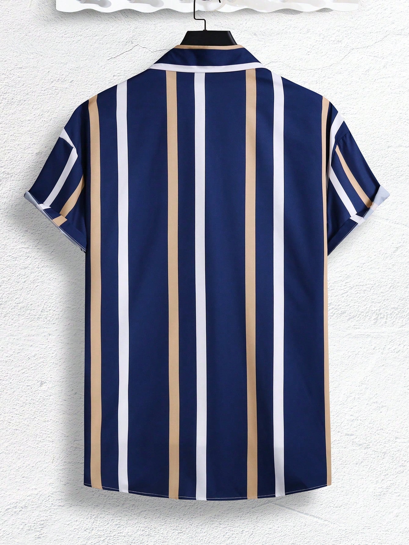 Manfinity Homme Men Striped Print Shirt