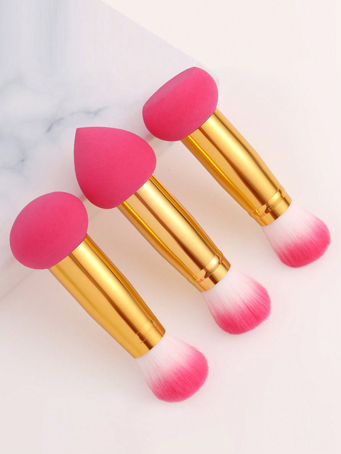 3pcs multi-function makeup tool Makeup brush sponge