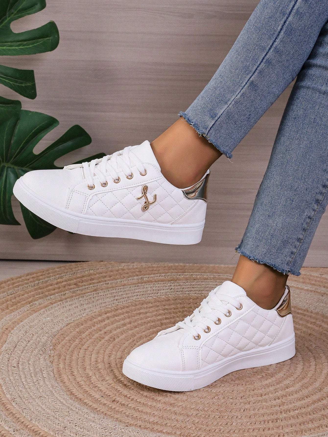 New Spring Autumn Lace-up Women's Sports Shoes, Casual Fashionable Classic Sneakers For Students