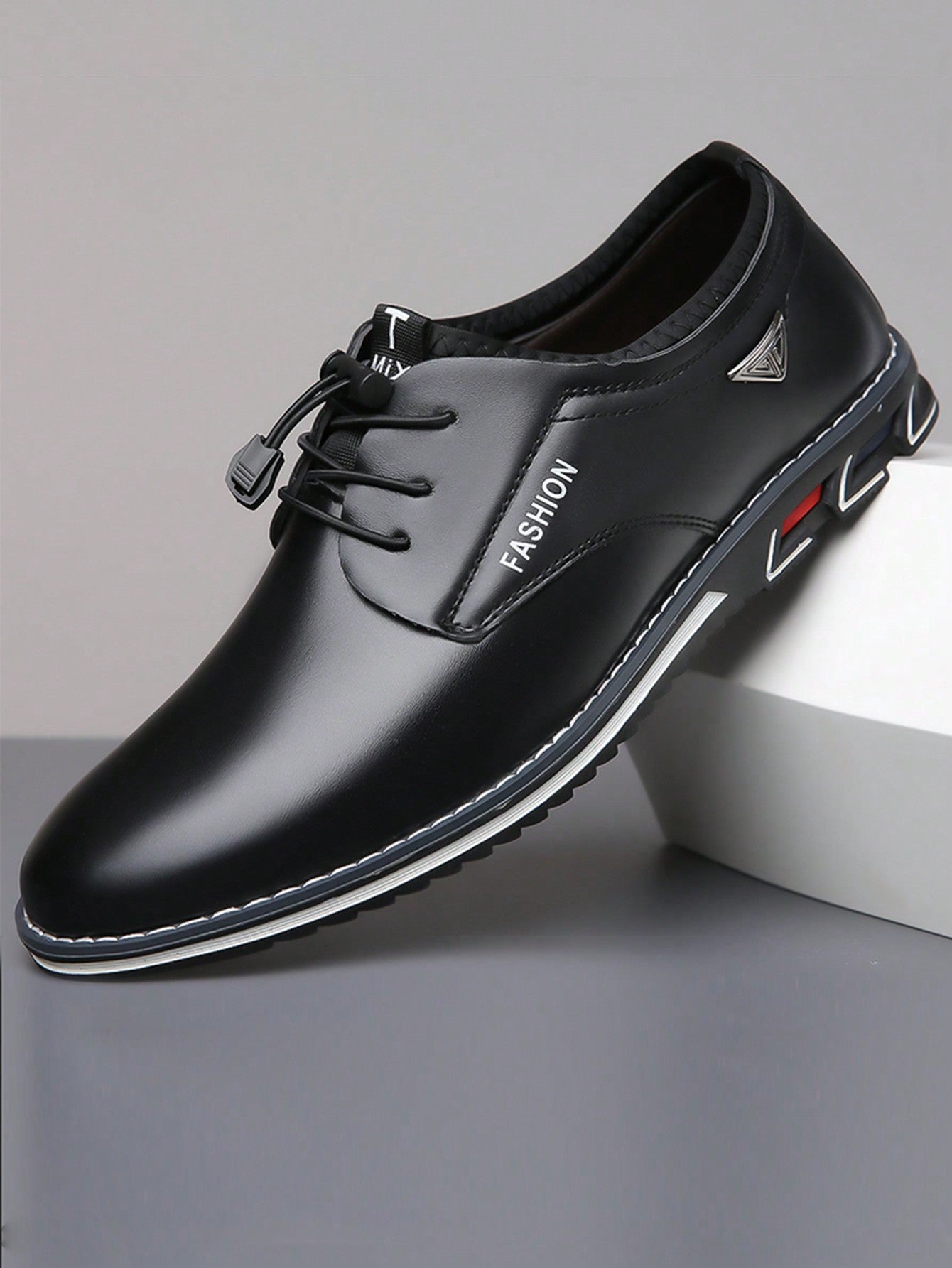 British Style All-matched Fashionable Men's Pu Leather Shoes Plus Size Casual Men's Shoes