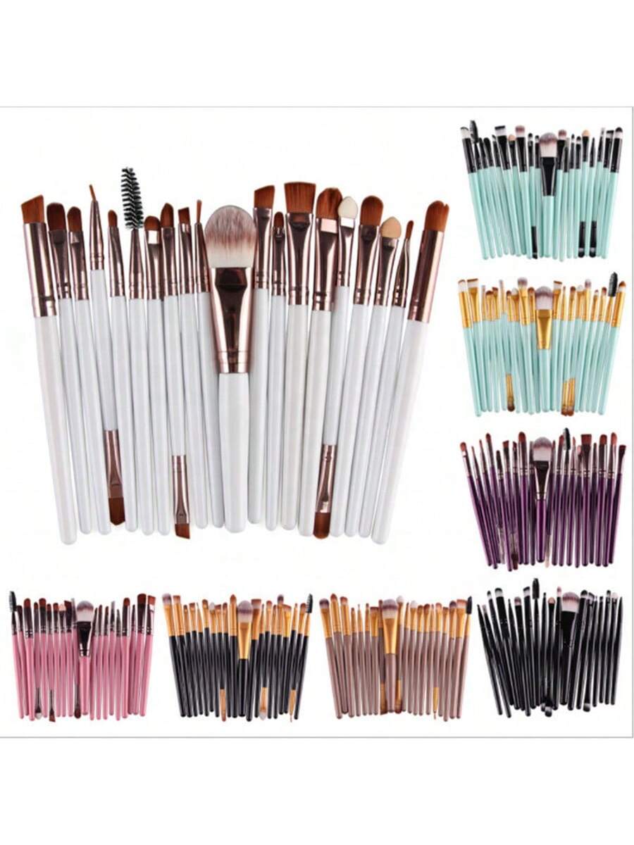 20pcs Makeup Brush Set, Cosmetic Tool Kit Black Friday