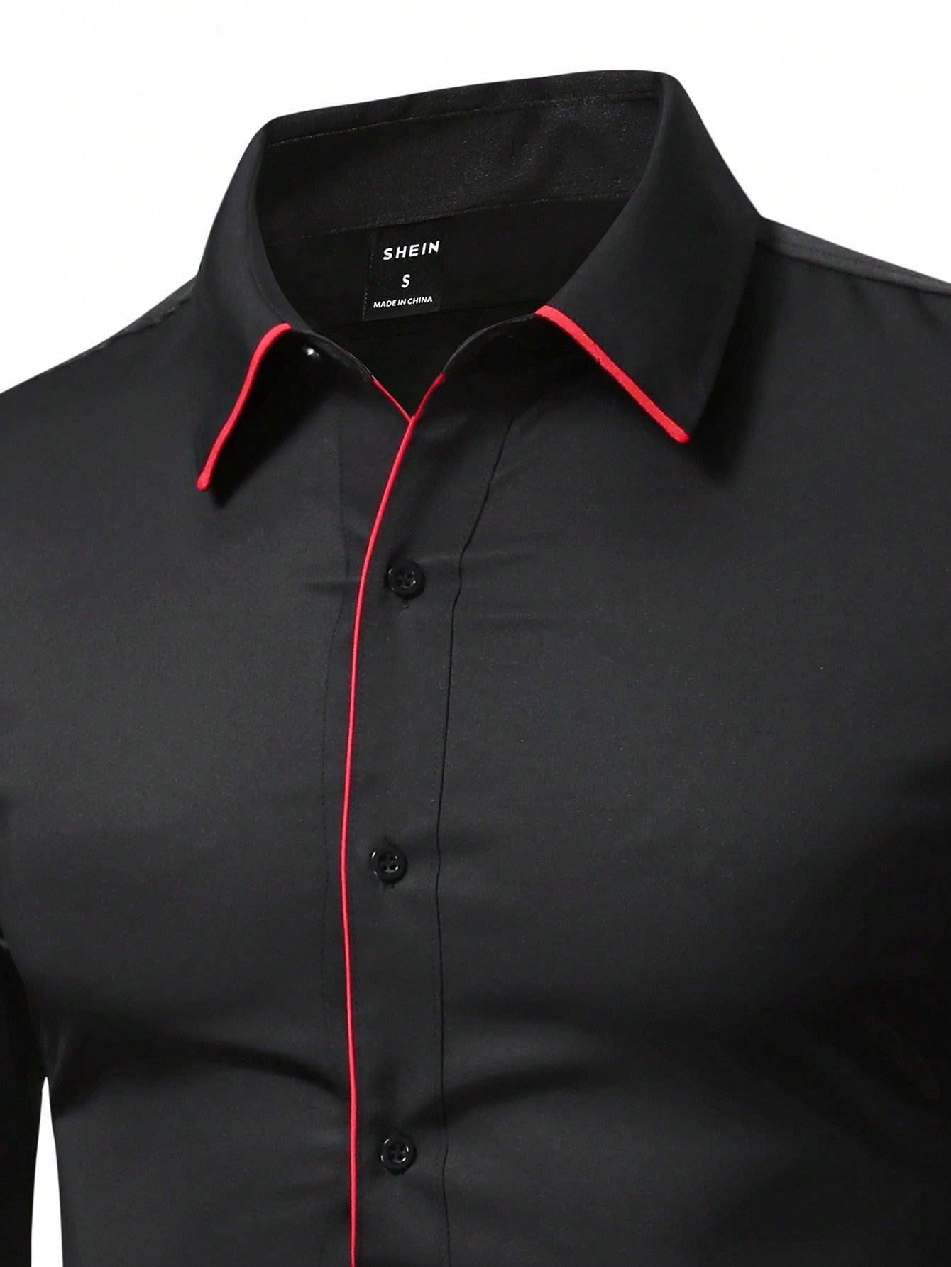 Manfinity Mode Men Solid Button Up Shirt