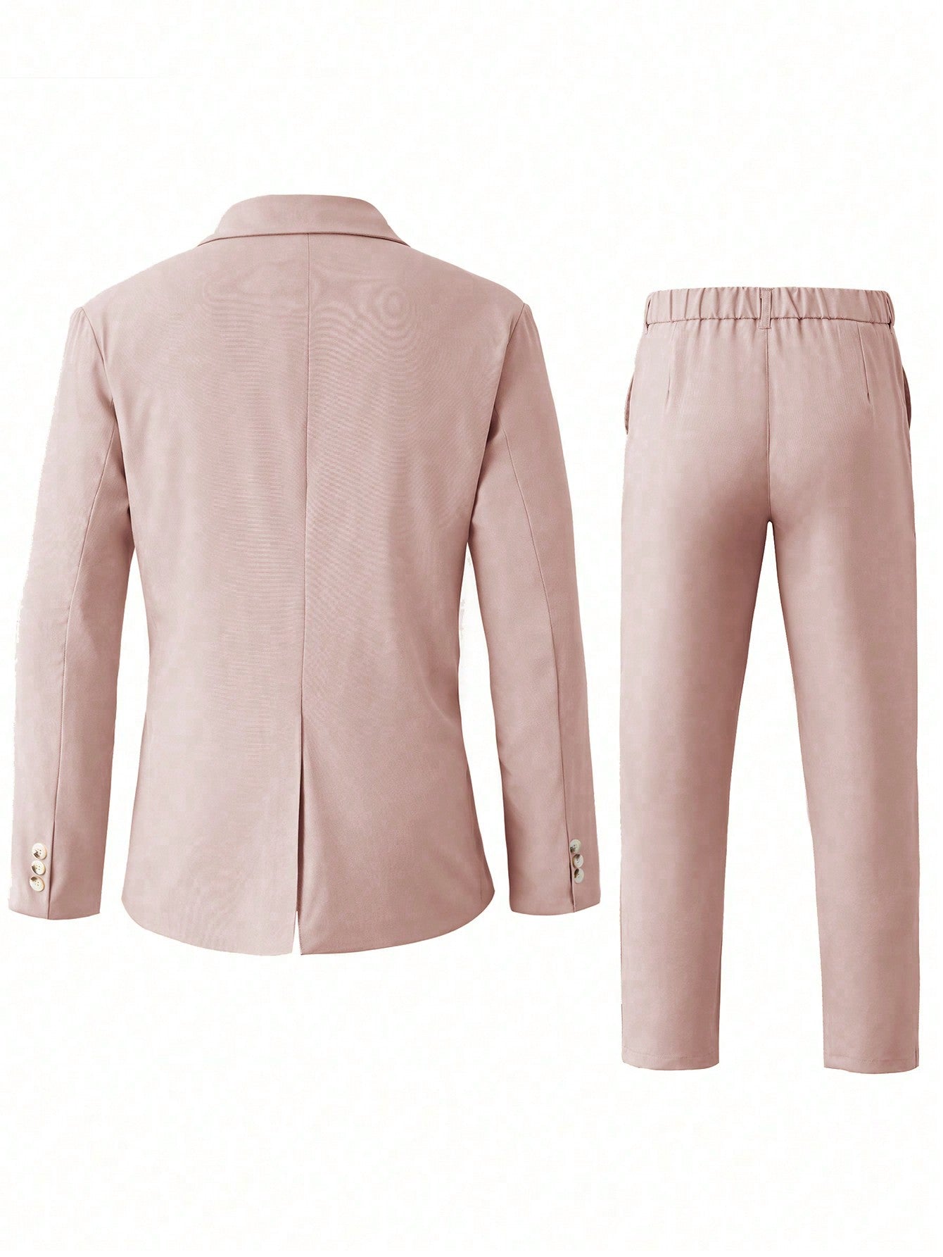 Manfinity Mode Men Double Breasted Blazer & Suit Pants