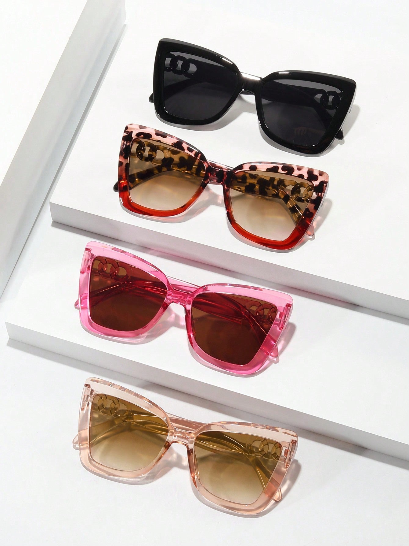 4pcs Cat Eye Sunglasses