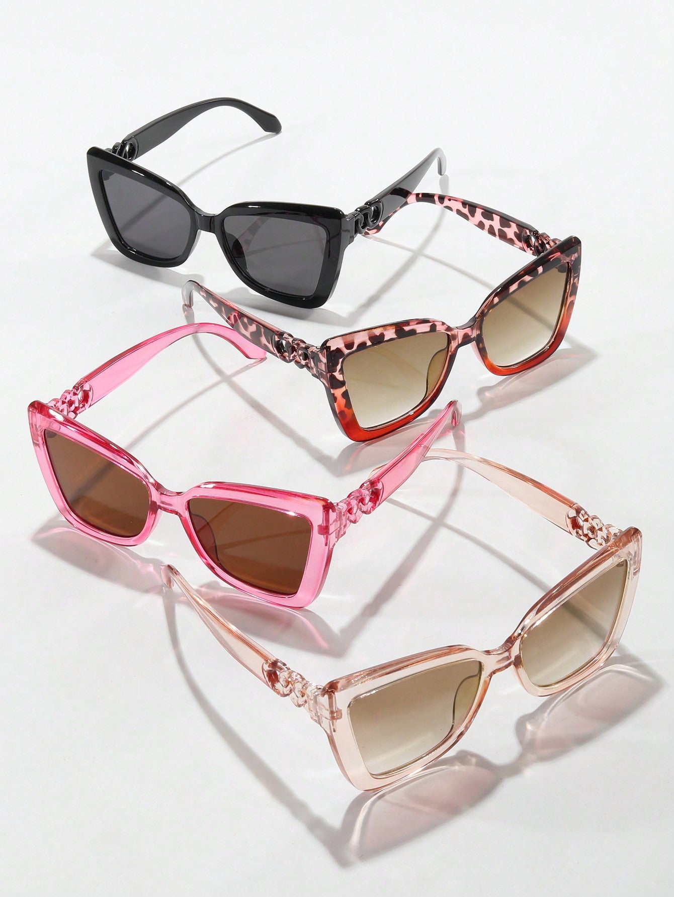 4pcs Cat Eye Sunglasses