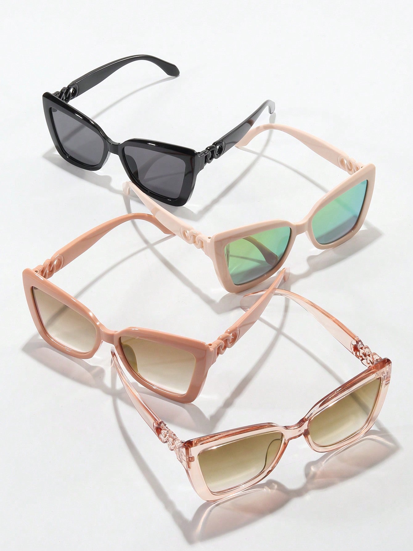 4pcs Cat Eye Sunglasses