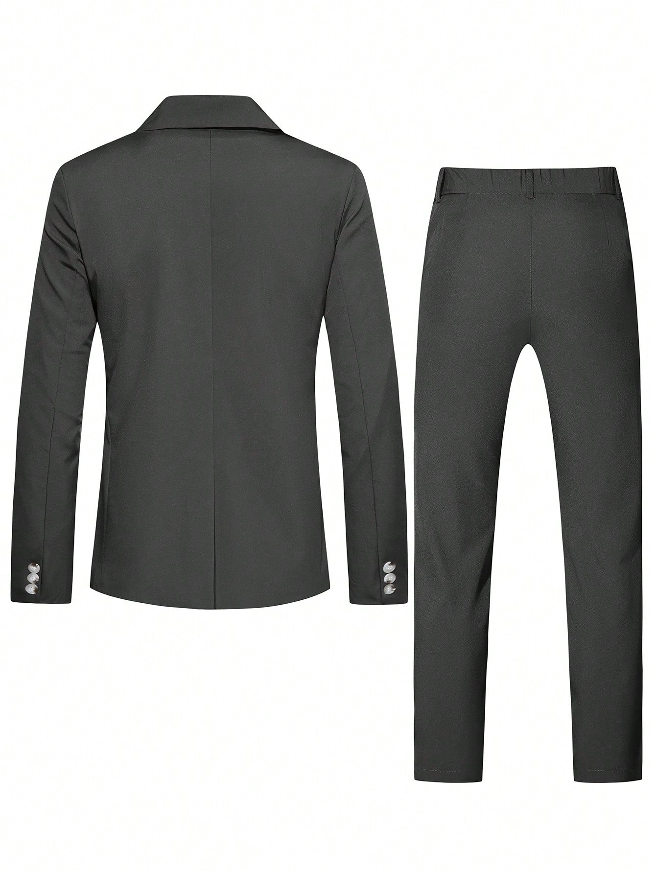 Manfinity Mode Men Double Breasted Blazer & Suit Pants