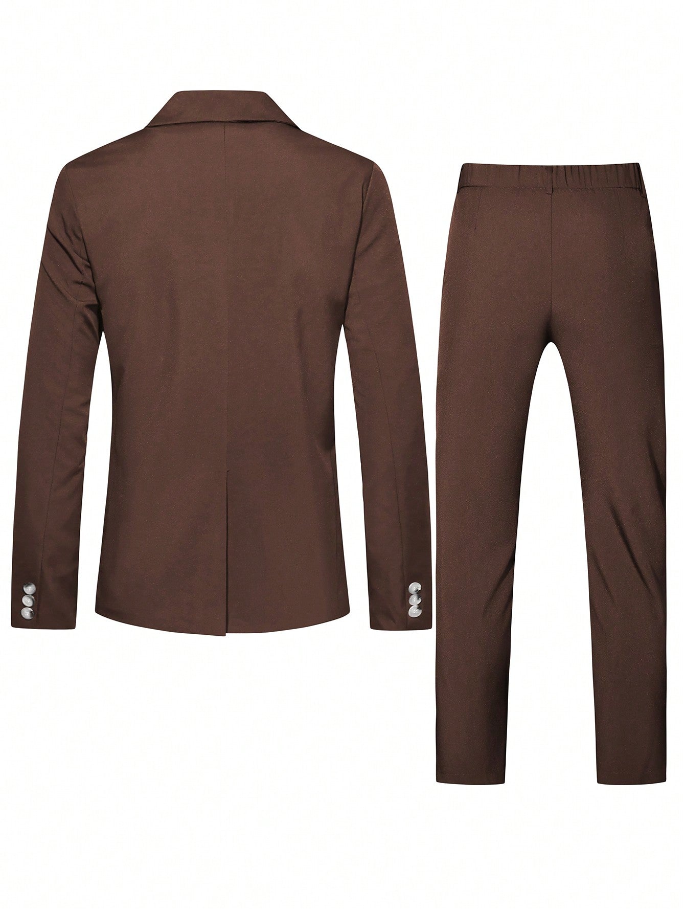 Manfinity Mode Men Double Breasted Blazer & Suit Pants