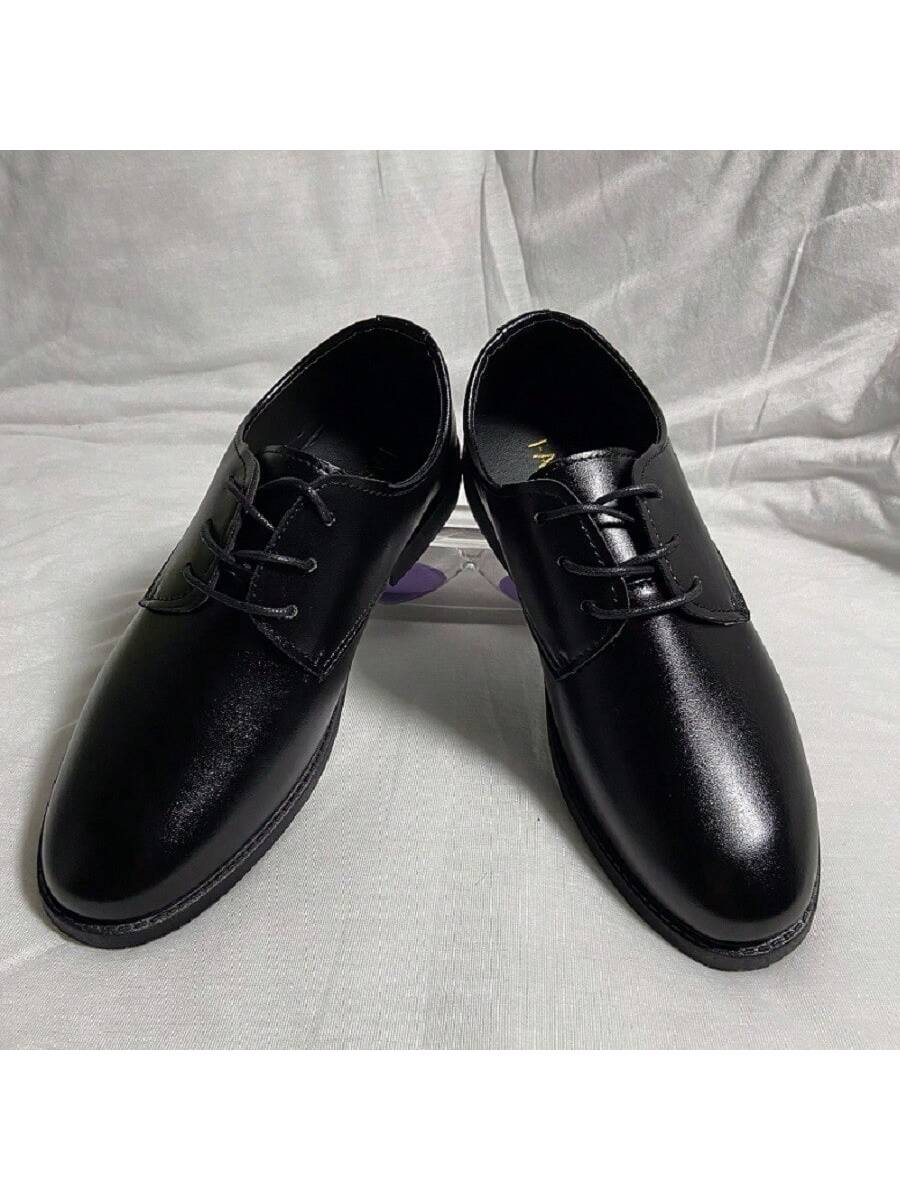 Men's Spring/Summer Pointed Toe Lace-Up Pu Leather Shoes For Formal/Business/Casual/Campus/Party