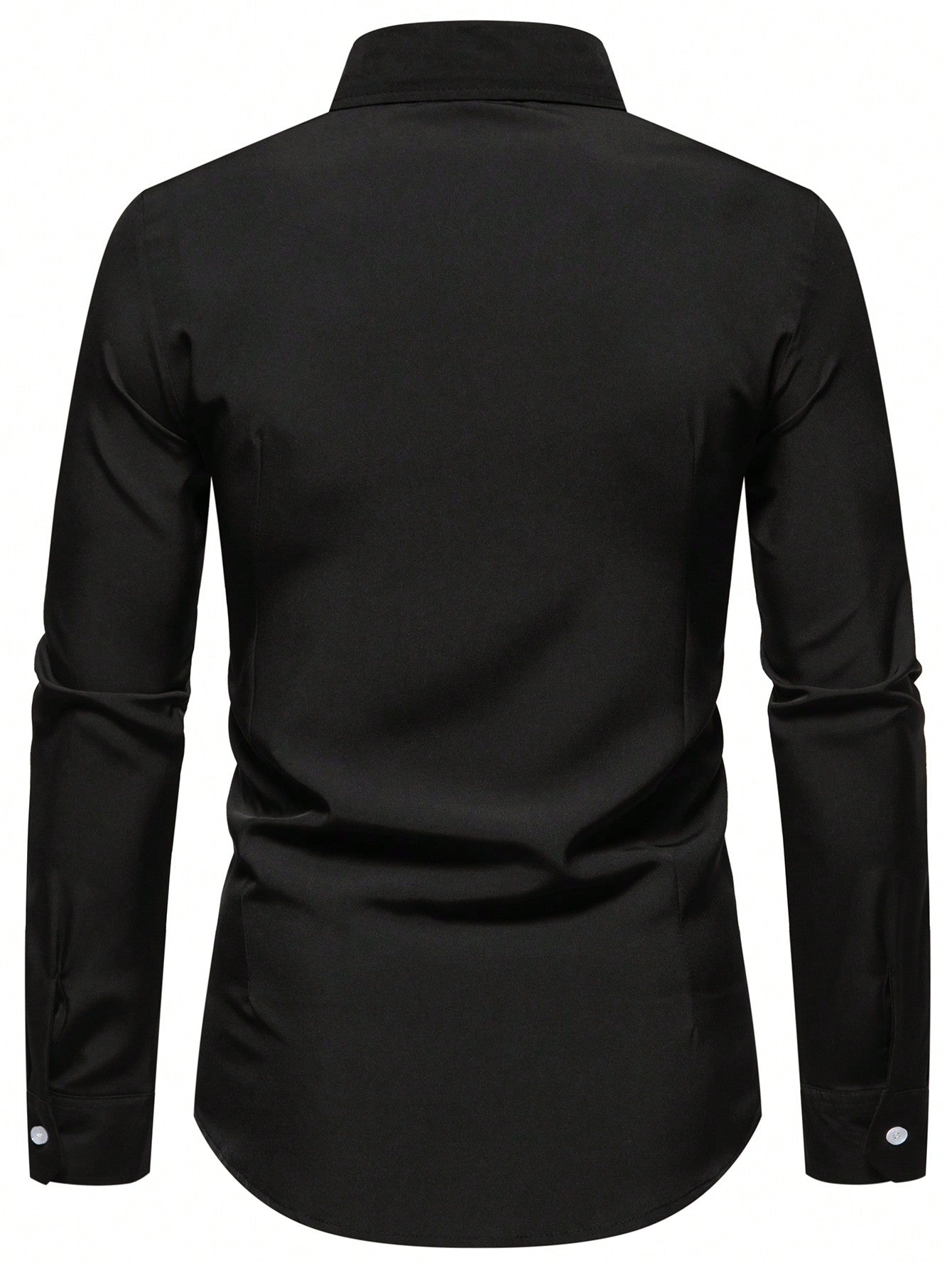 Manfinity Mode Men Solid Button Front Shirt