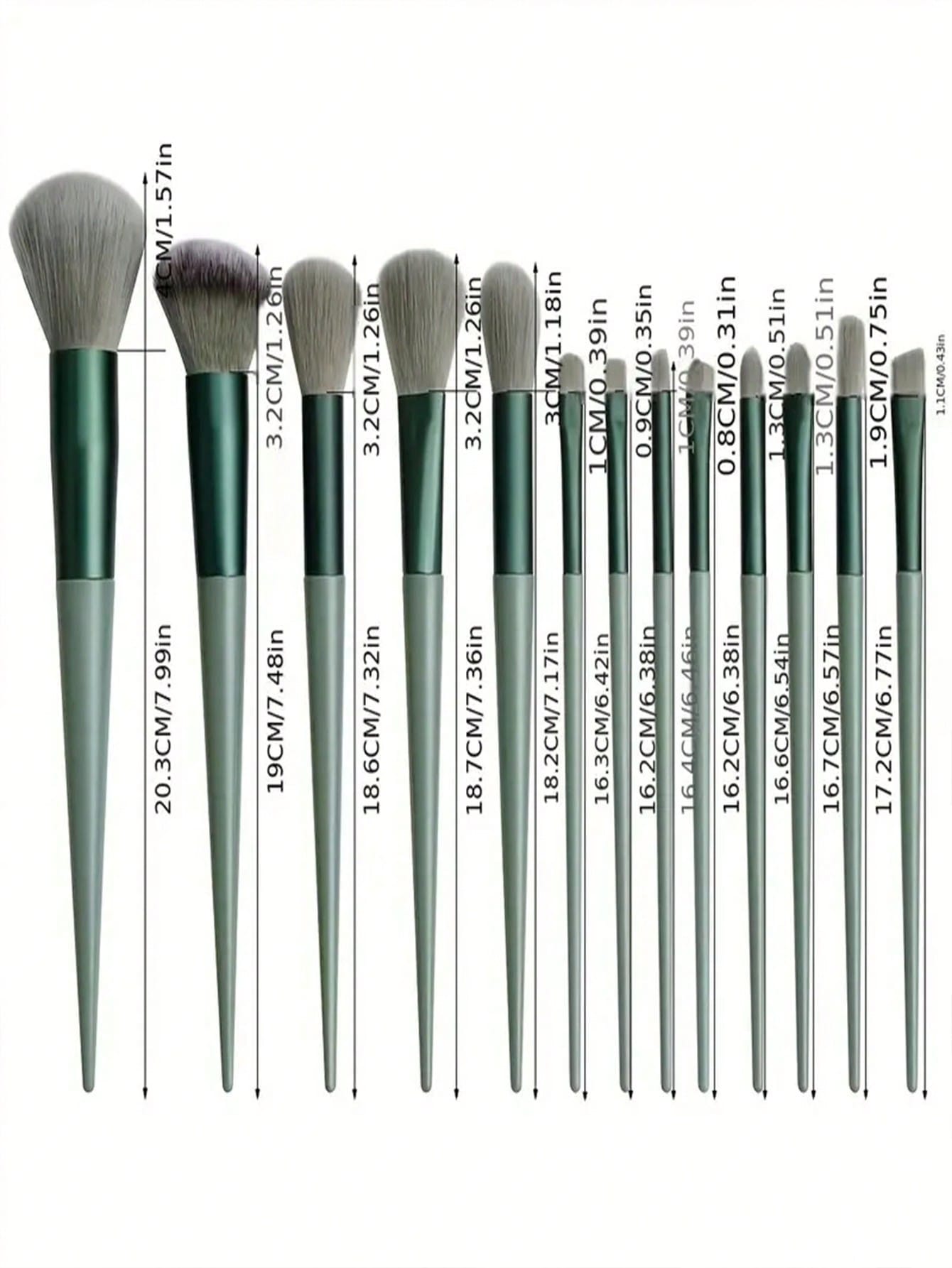 13pcs Makeup brush set 13 makeup brush set plus storage bag Non-shedding eyeshadow brush Soft ultra soft affordable brush Super soft non-shedding Beginner makeup artist 13 set brush Eyeshadow brush Contouring brush Makeup set Eyeshadow brush Soft makeup b