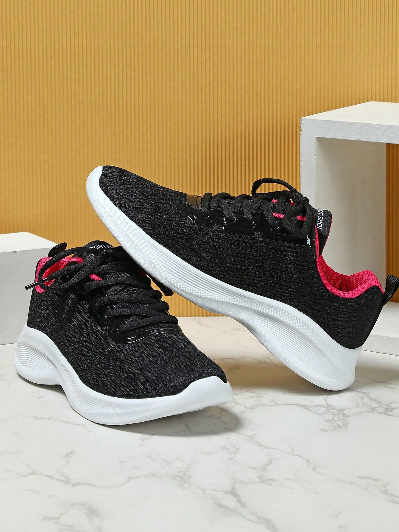 Women's Sports Shoes, 2024 New Arrival, Elastic, Casual, Low-Cut, Wide Fit