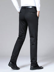 Men's Solid Color Dress Pants