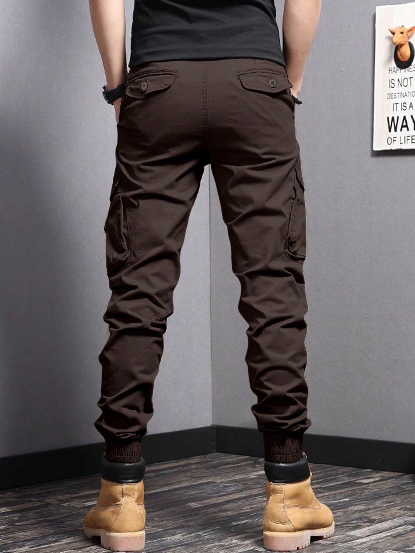 Manfinity EMRG Men's Workwear Tapered Pants