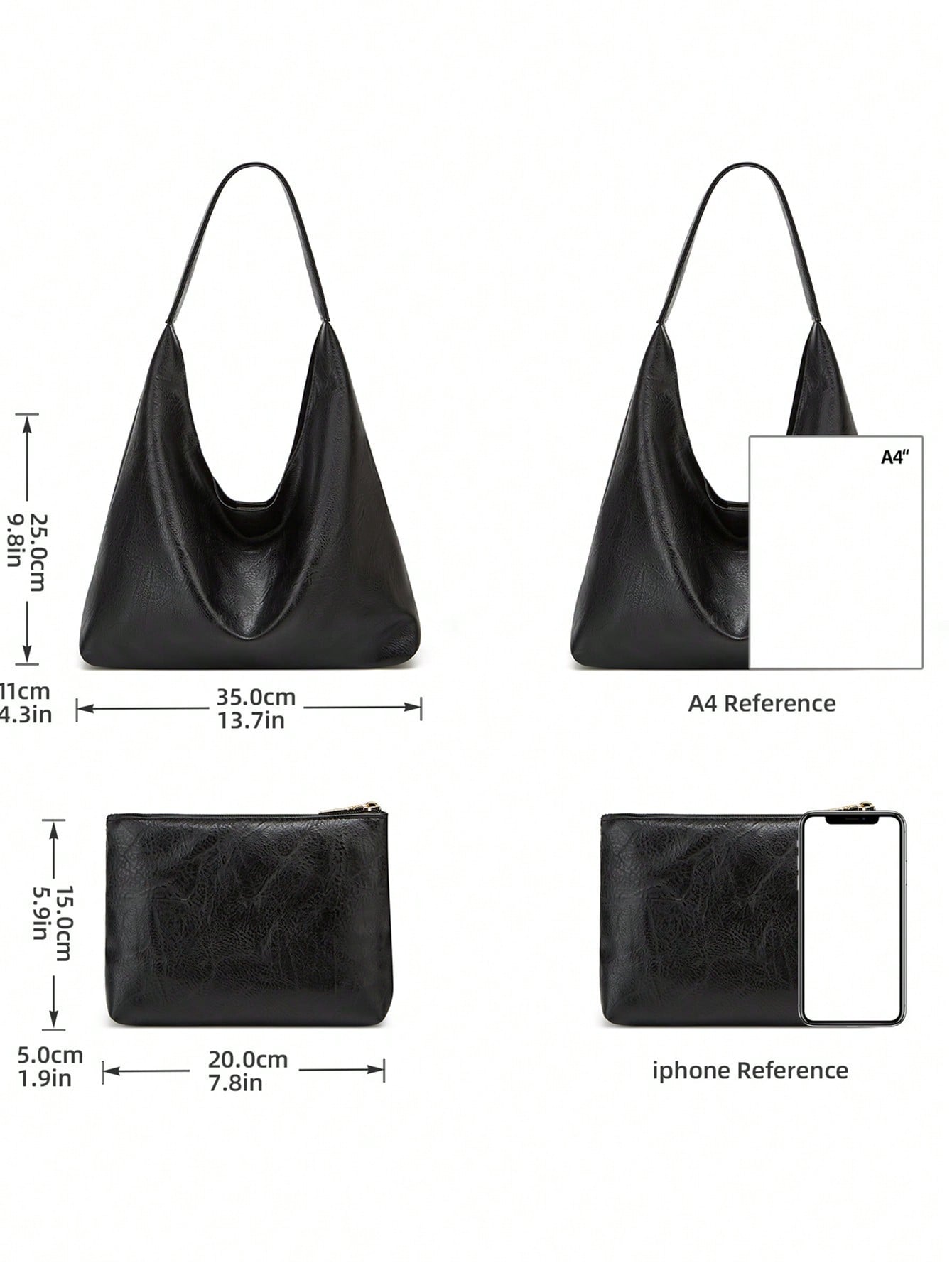 New Arrival Tote Bag Women'S Shoulder Bag Handbag Vintage Large Capacity Tote Bag Simple Design