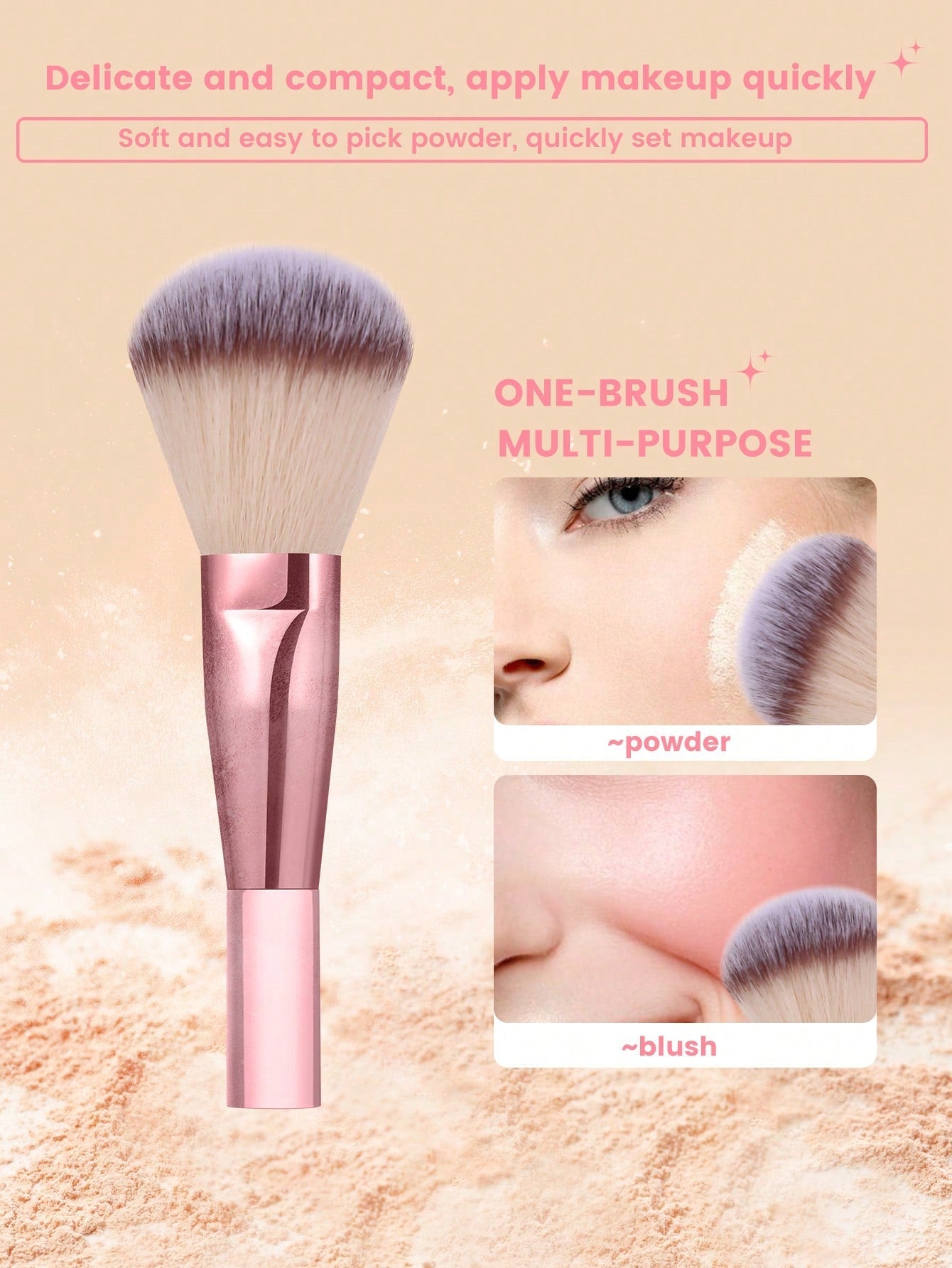 1pcs Makeup Brush+1pcs Cleaning Brush+10PCS Makeup Sponge+9PCS Makeup Puff Set+1PCS Hair Band+2PCS Shampoo Powder Puff+1PCS Eyelash Curler