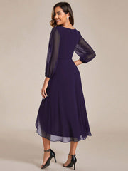 EVER-PRETTY Elegant V-neck Bridesmaid Dress