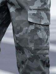 Manfinity Homme Men's Camouflage Printed Cargo Pants