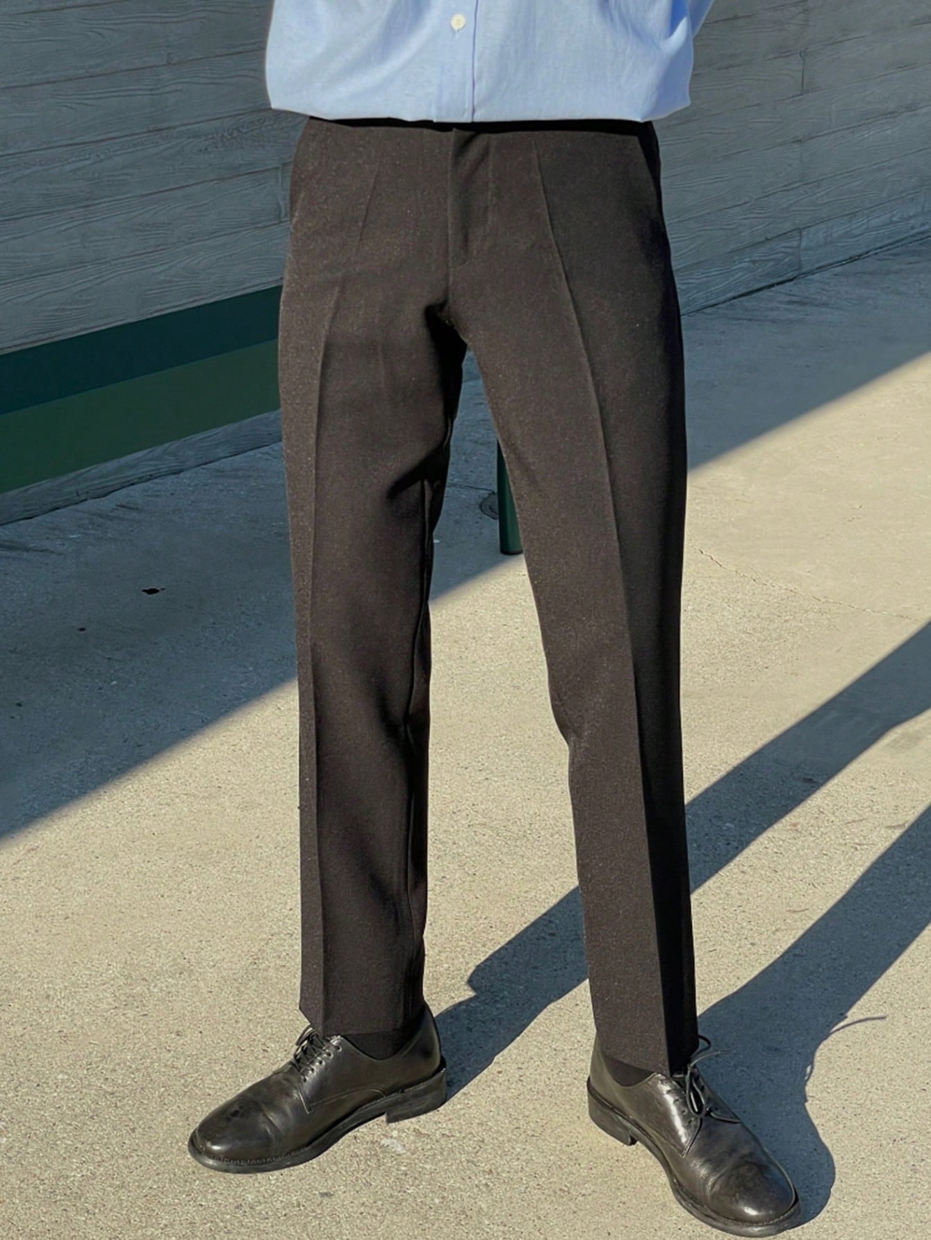 DAZY Men's Solid Color Suit Pants