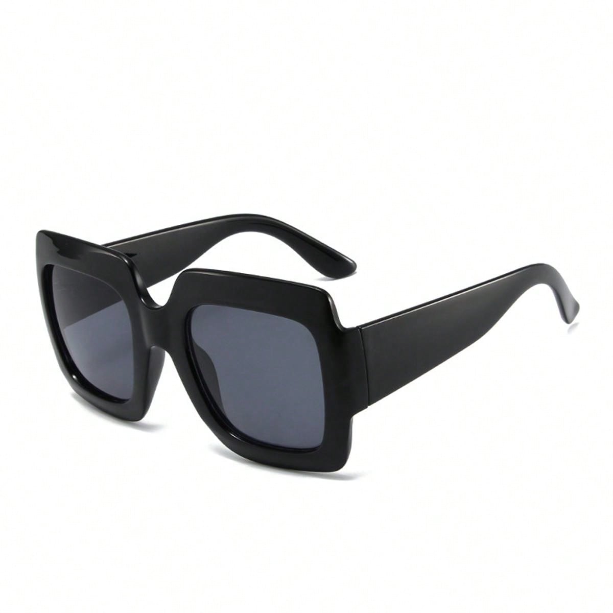 Fashionable Oversized Square Sunglasses With Wide Frame, Great For Fashion Show Or Street Snap