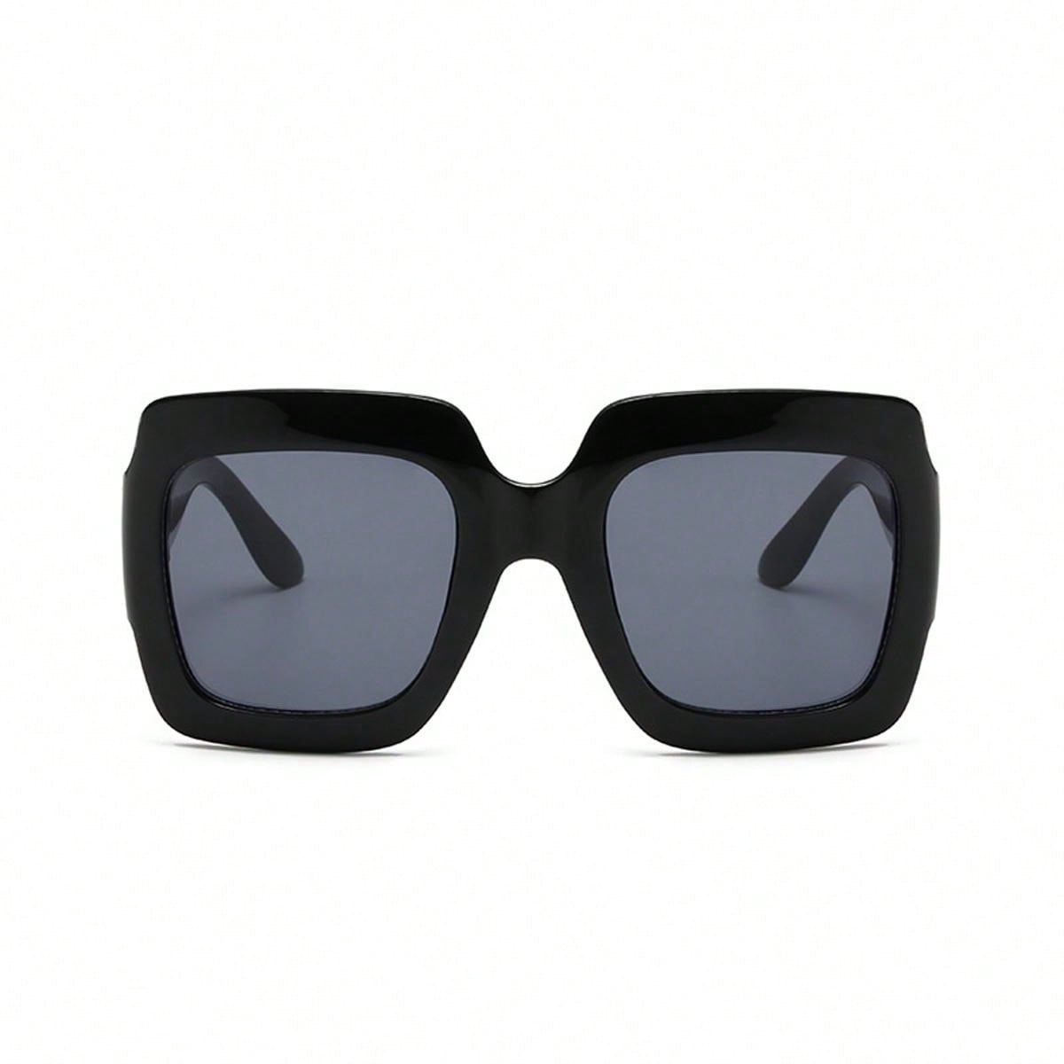 Fashionable Oversized Square Sunglasses With Wide Frame, Great For Fashion Show Or Street Snap