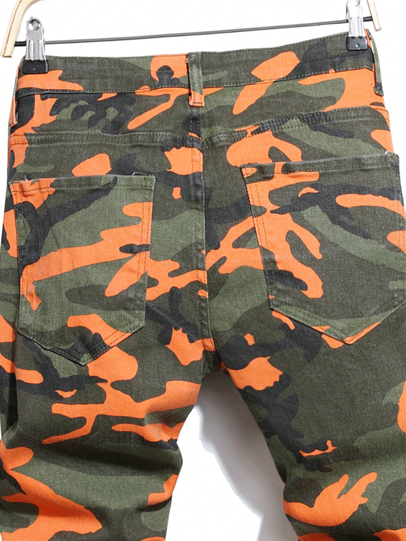 Manfinity EMRG Men'S Camouflage Ripped Jeans