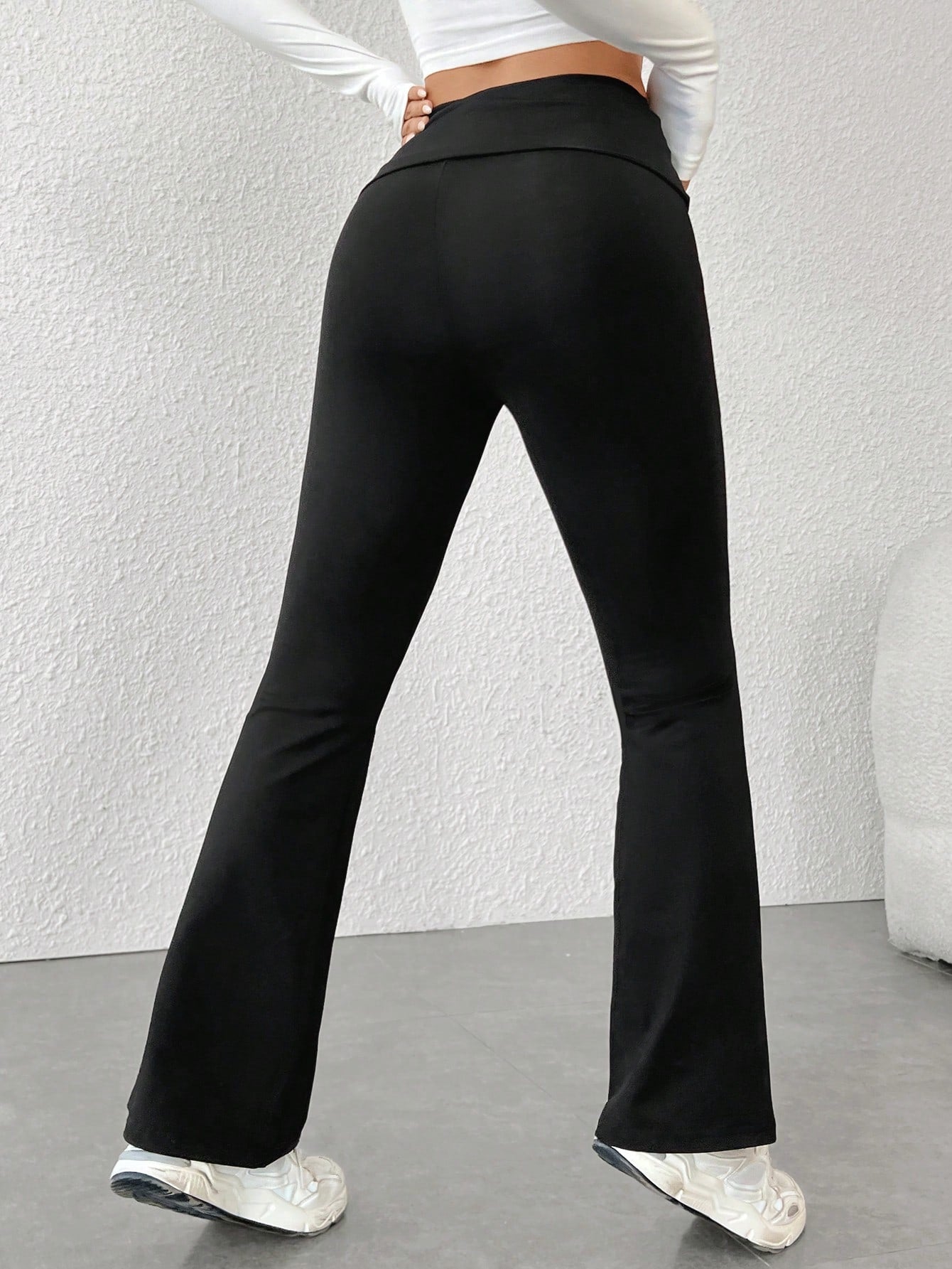 PETITE Women'S Slim Fit Flared Pants