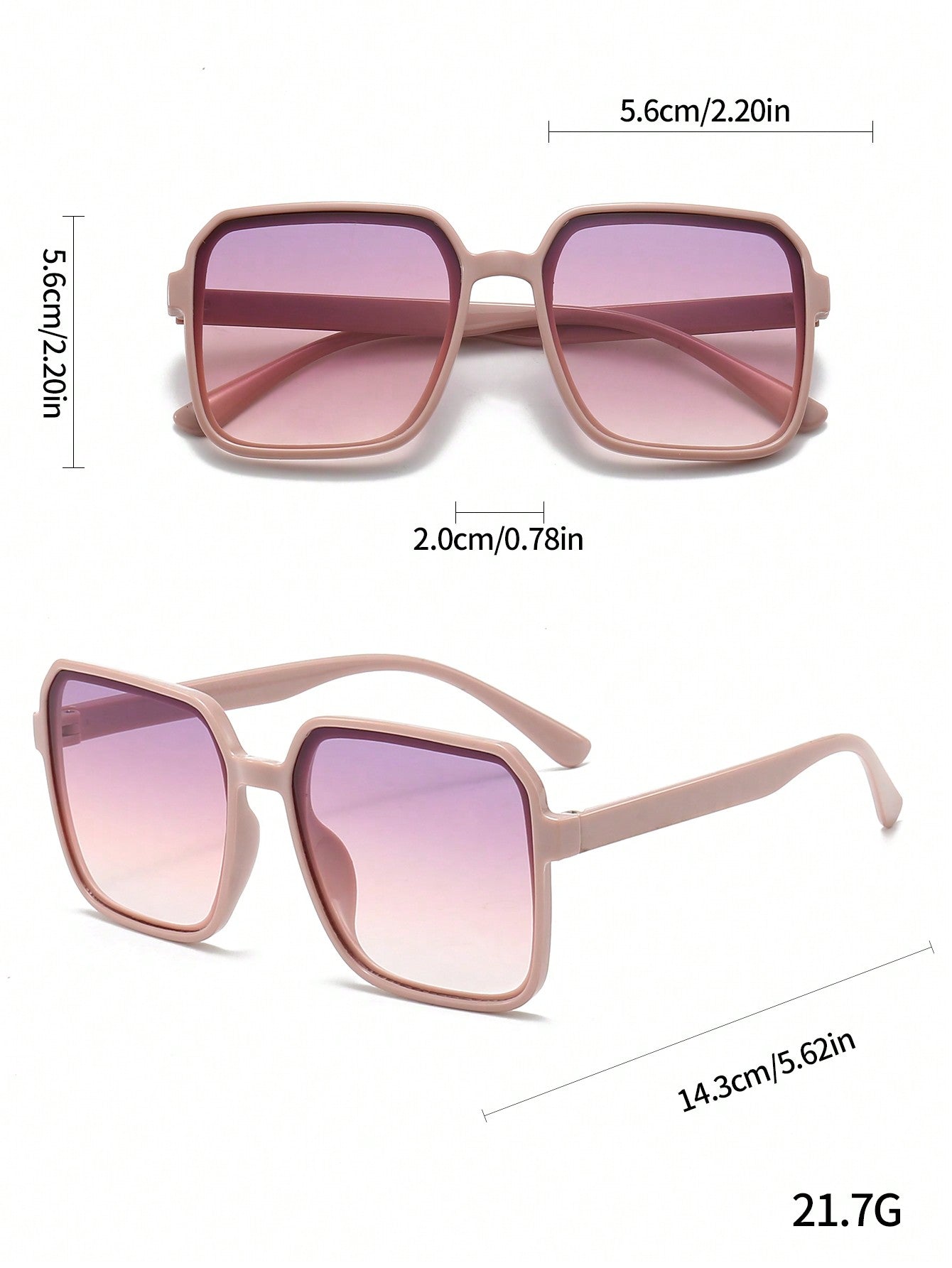 1pc Sporty Outdoor Y2k Retro Travel Beach Unisex Fashion Sunglasses With Big Frame For Summer