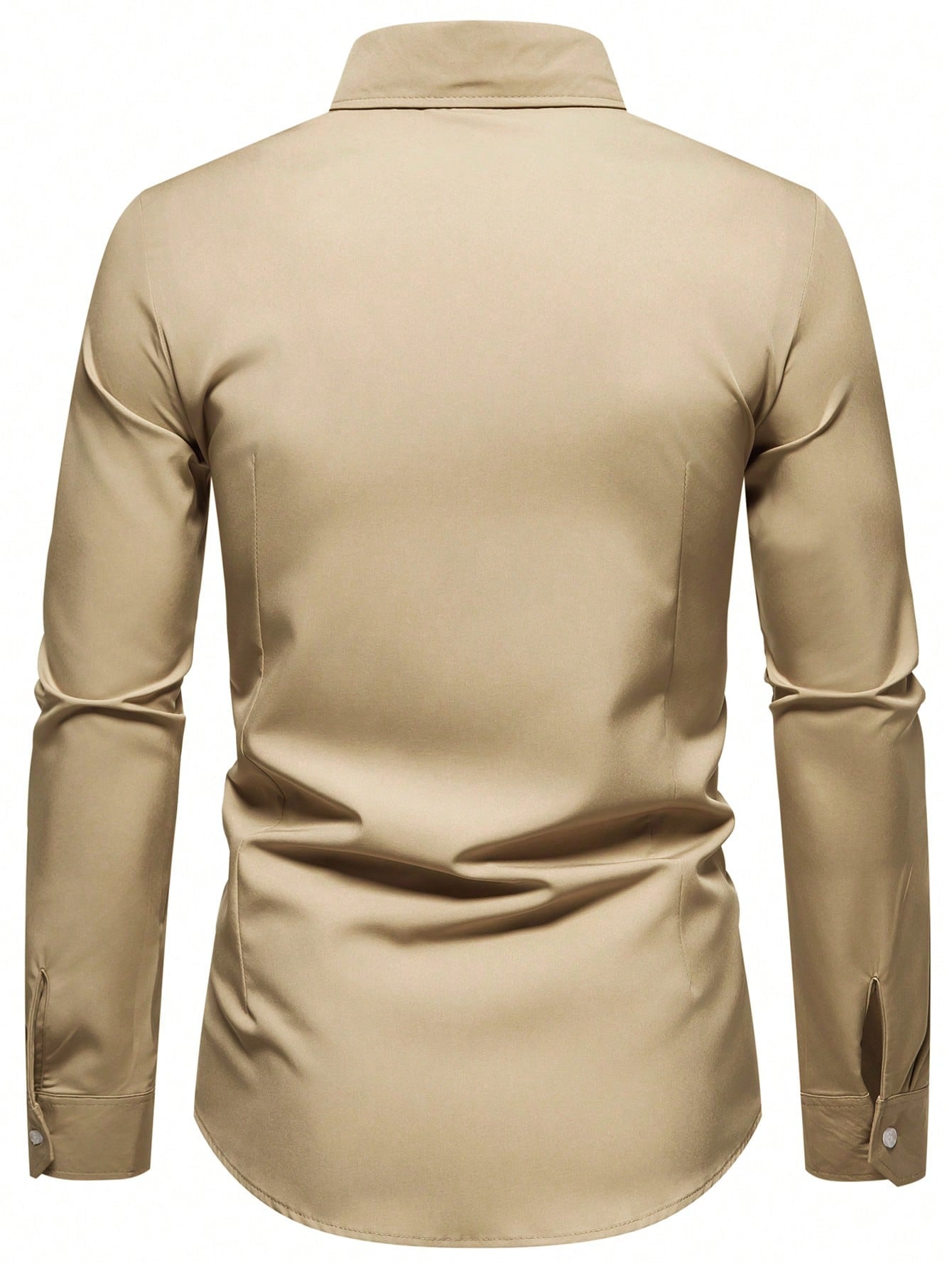 Manfinity Mode Men Solid Button Front Shirt