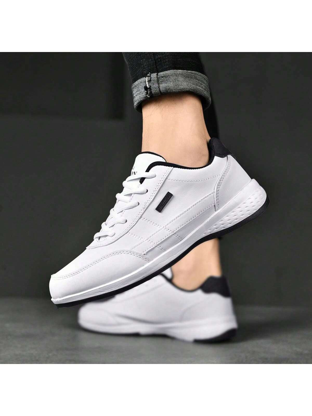 Men'S Fashionable Breathable Sneakers With Comfortable Soft Sole, Versatile Sports Shoes