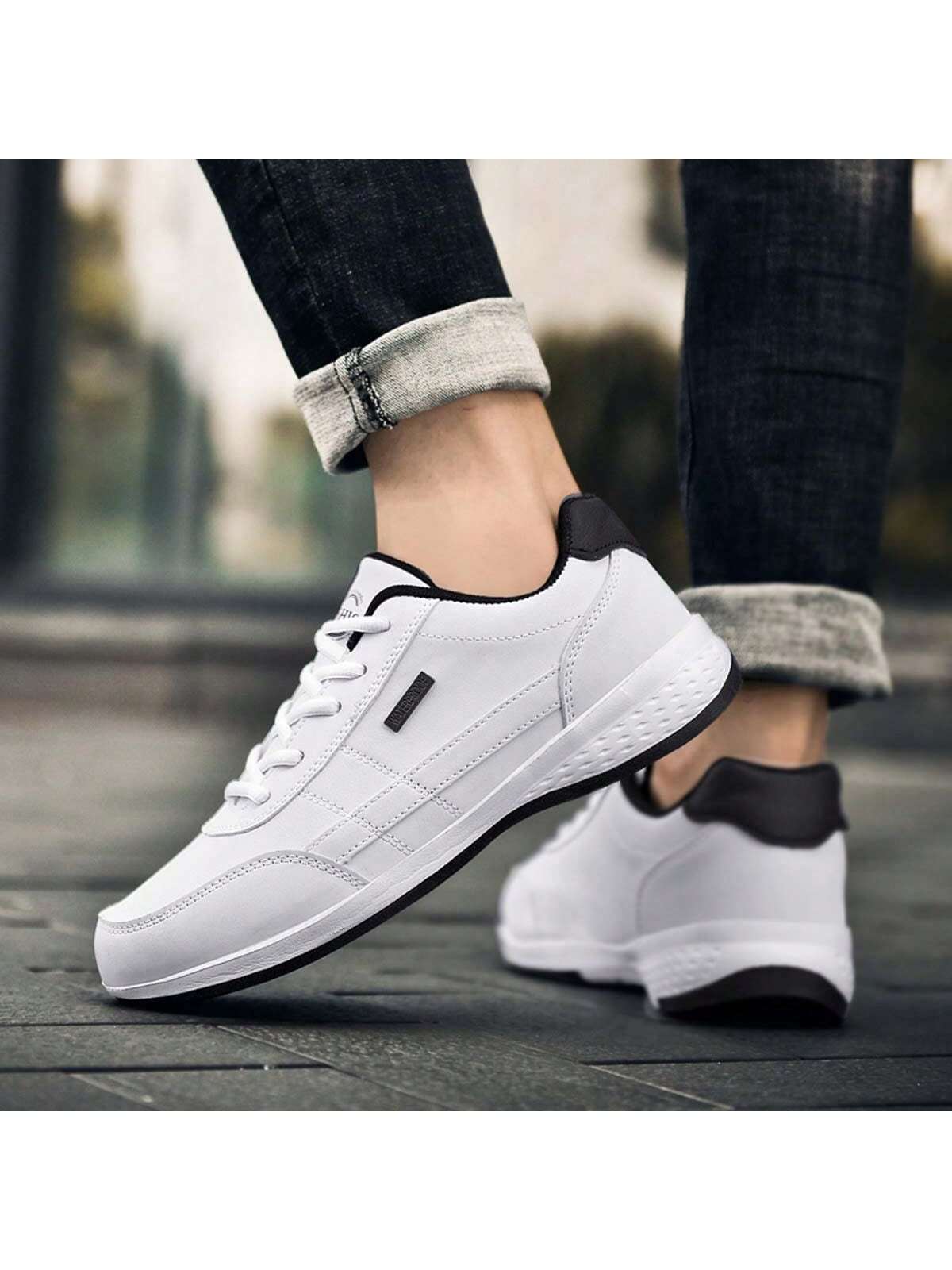 Men'S Fashionable Breathable Sneakers With Comfortable Soft Sole, Versatile Sports Shoes