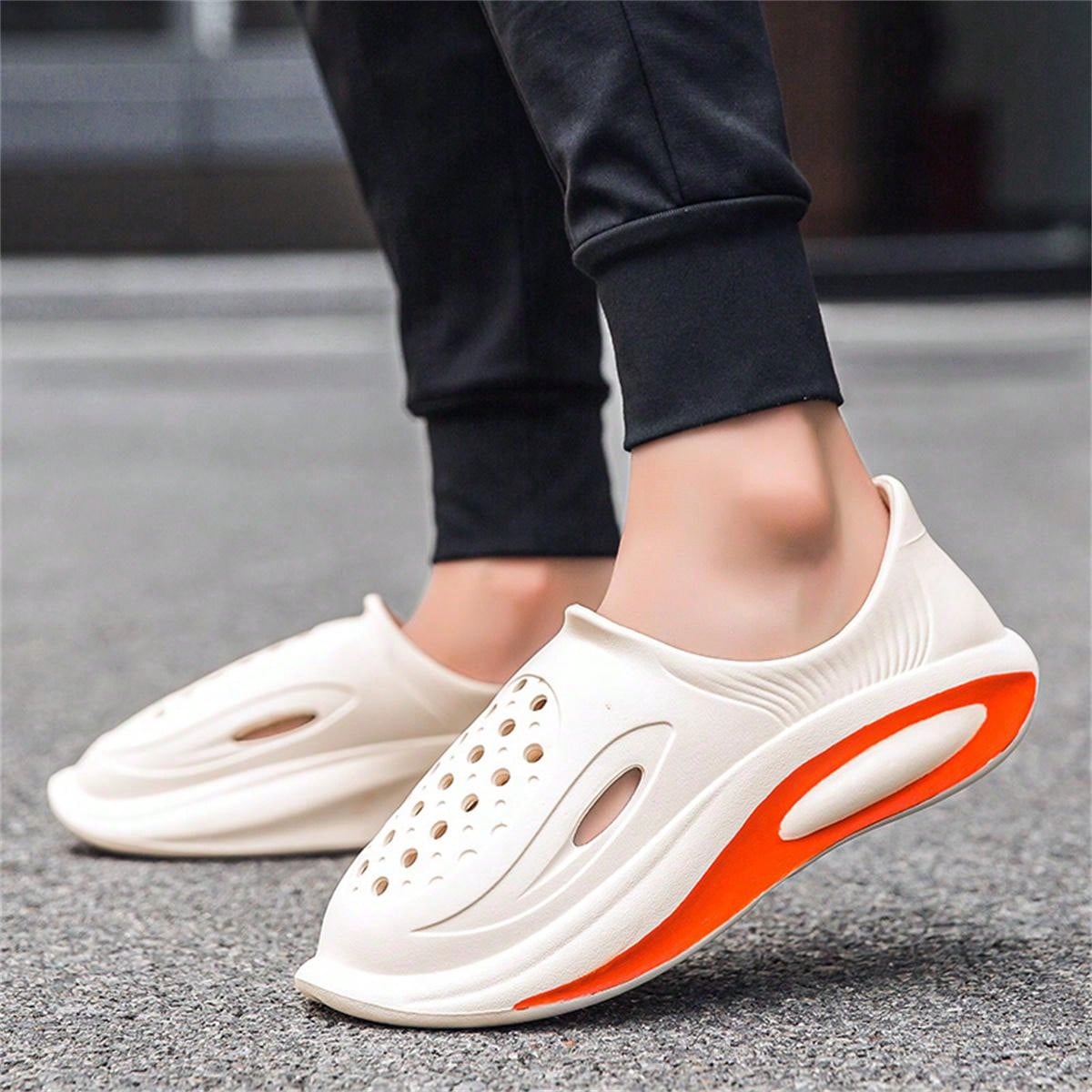 2024 Men'S Fashionable Sport Sandals Slippers For Home, Beach And Casual Wear