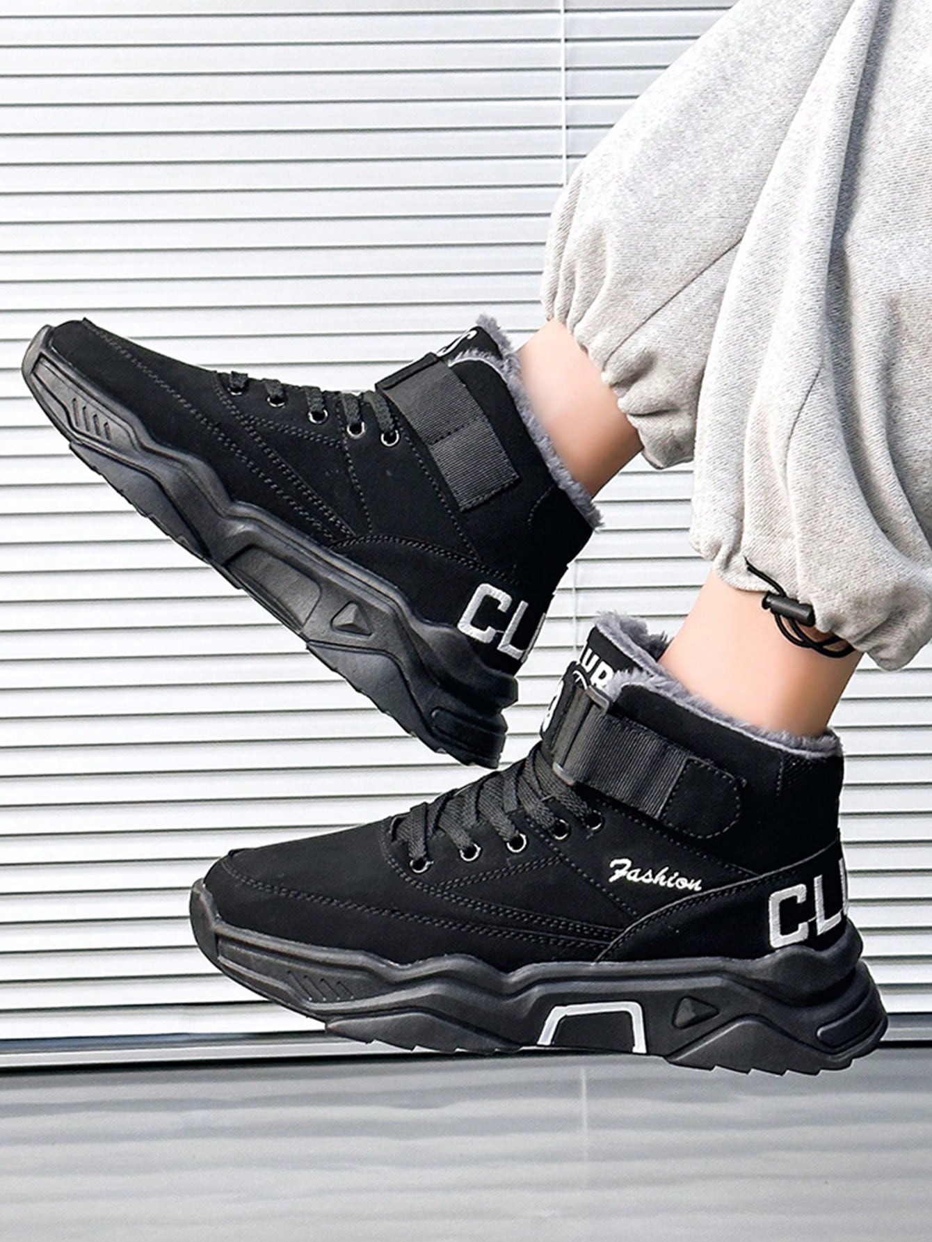 Men's Casual High-Top Athletic Shoes Mens Streetwear