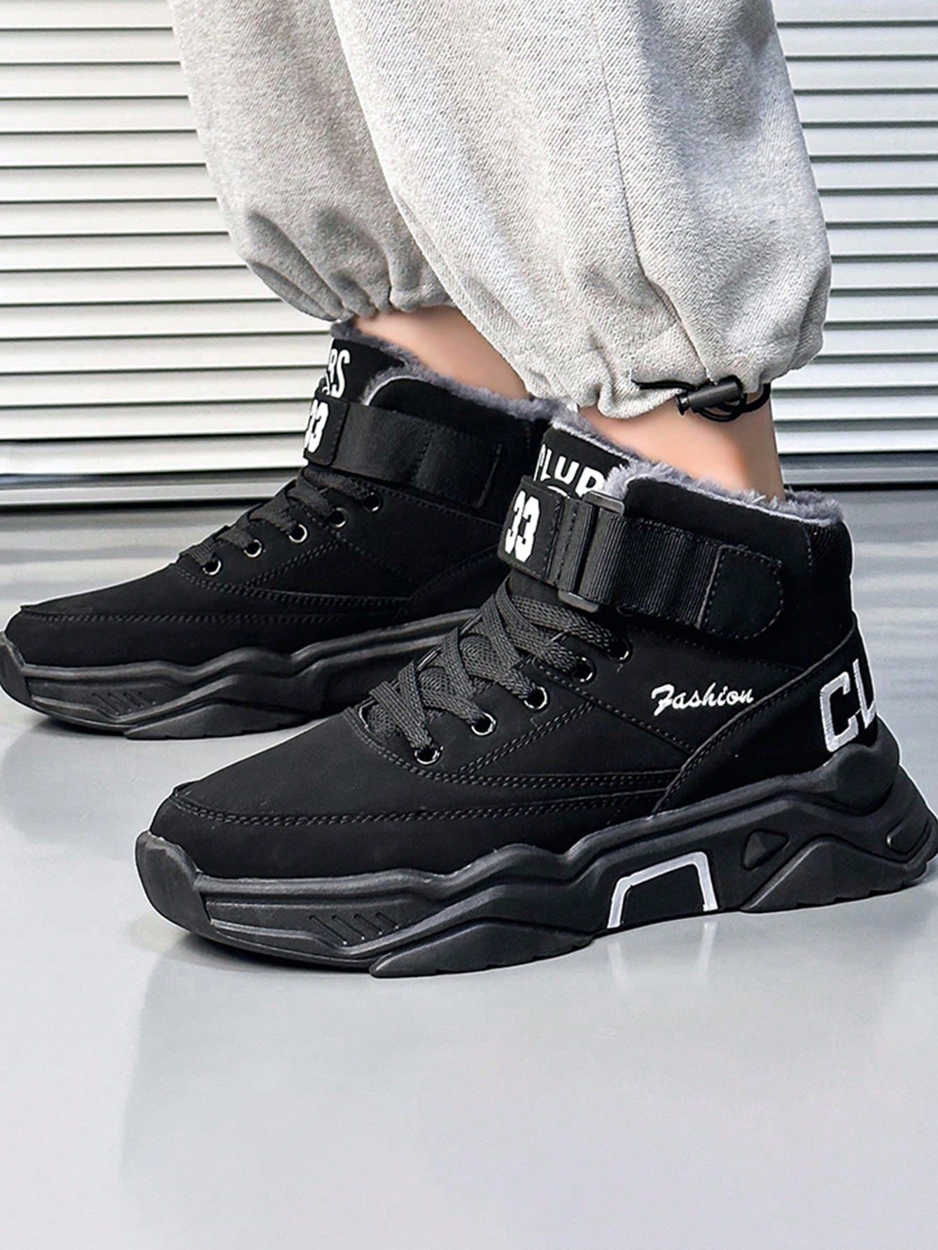 Men's Casual High-Top Athletic Shoes Mens Streetwear