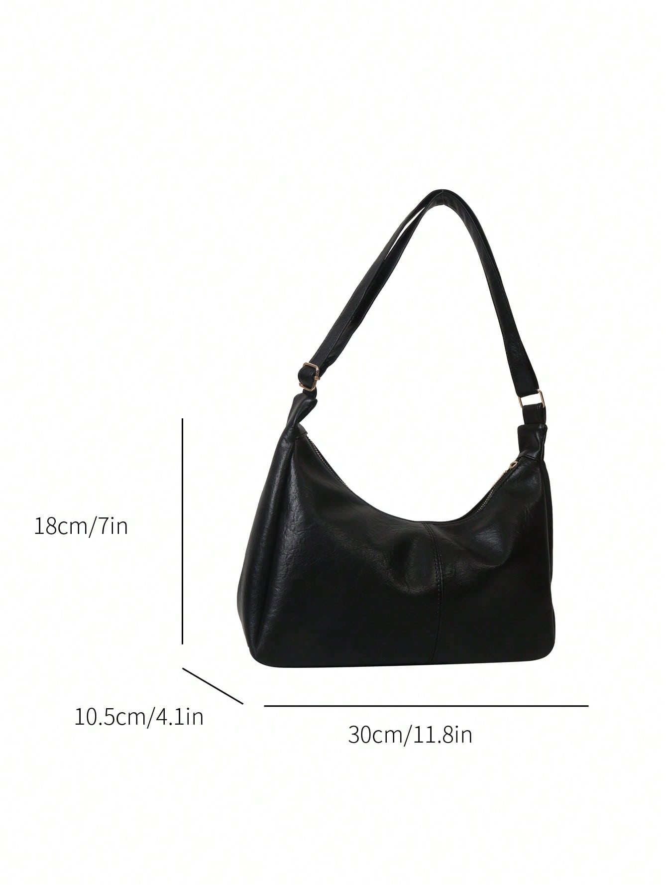 Minimalist Hobo Bag Medium Pu For Teen Girls Women College Students,Rookies & White-collar Workers Perfect for Office,Work ,Business,Commute Best Work Bag for Women